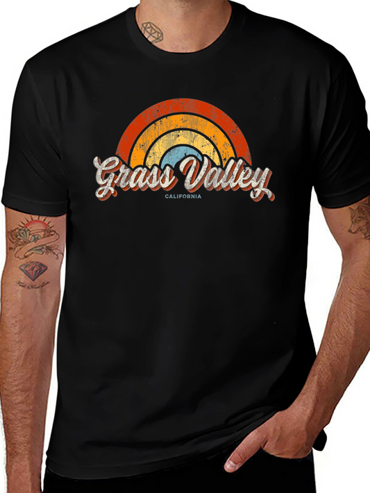 Retro Grass Valley California Tee