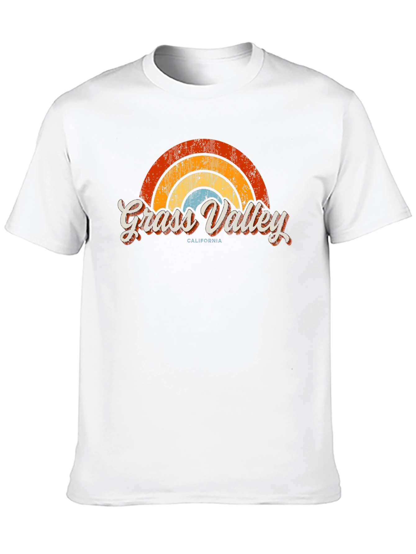 Retro Grass Valley California Tee