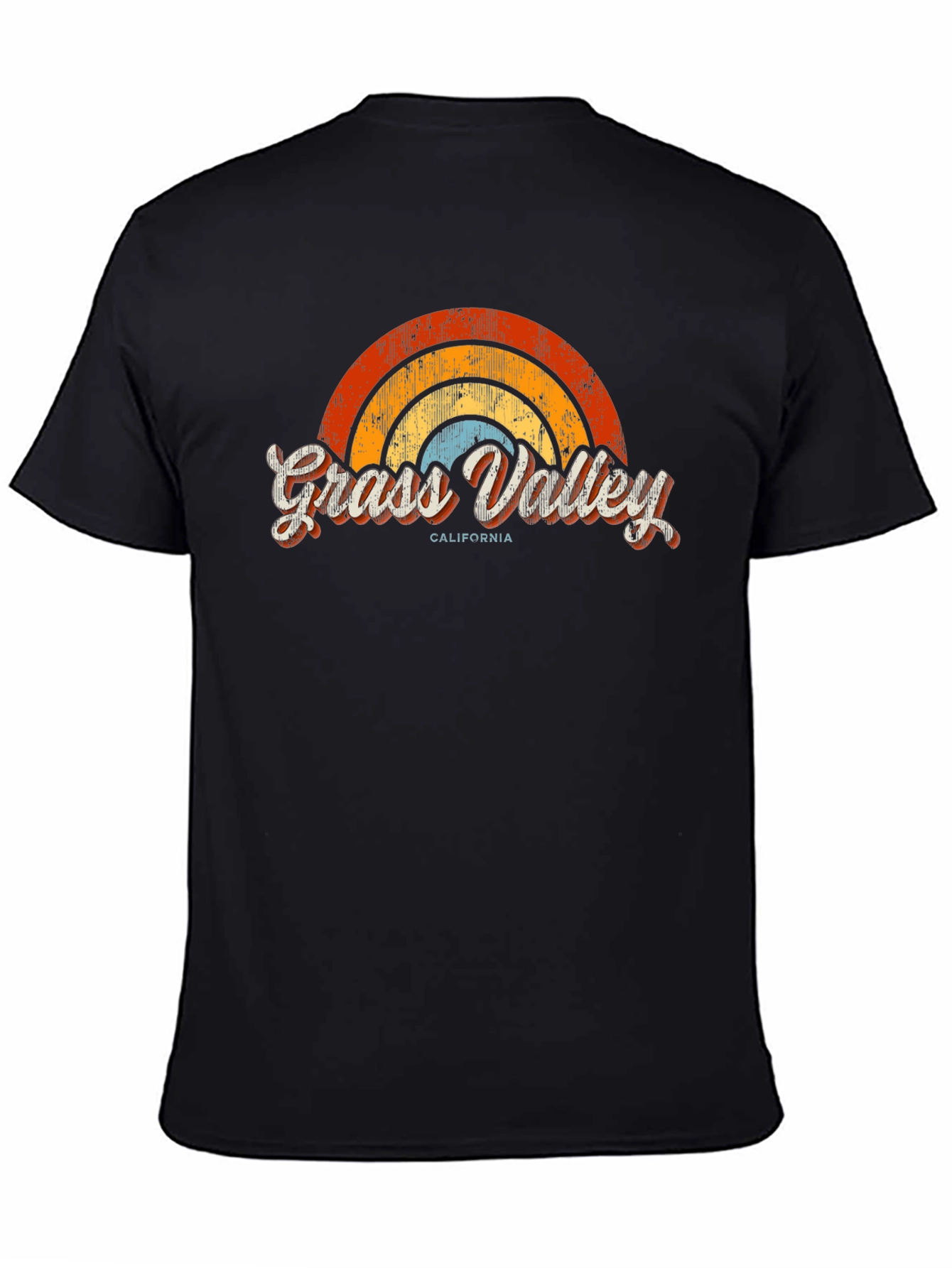 Retro Grass Valley California Tee