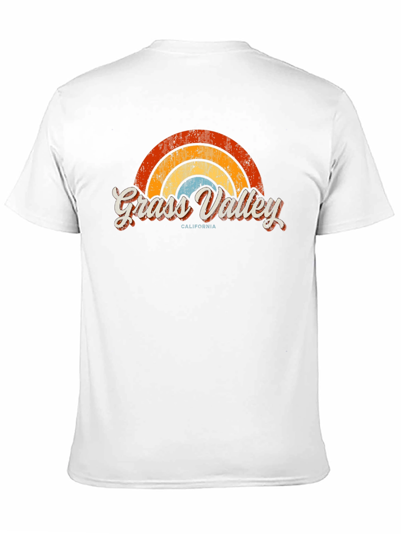 Retro Grass Valley California Tee
