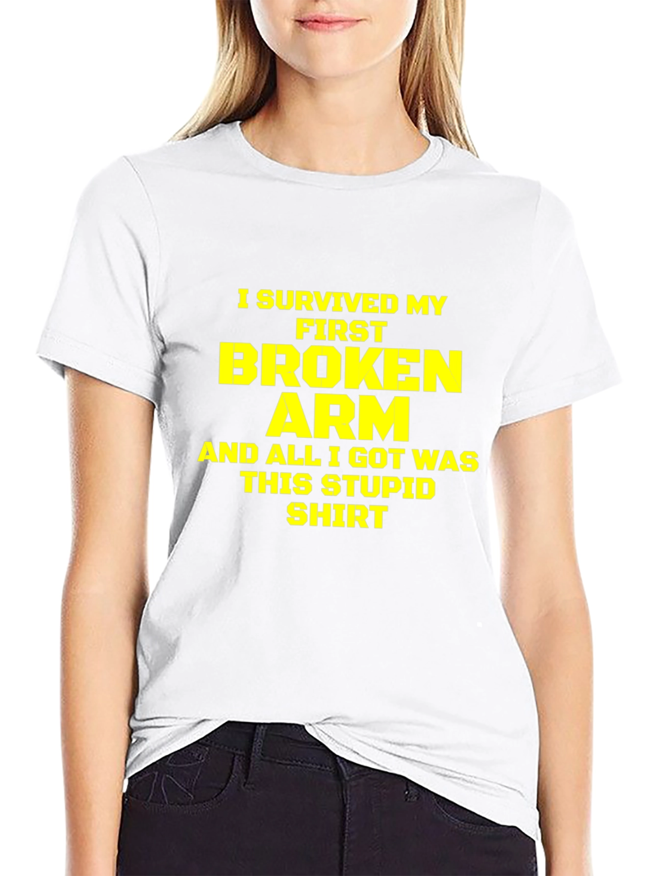 I Survived My First Broken Arm Graphic Tee