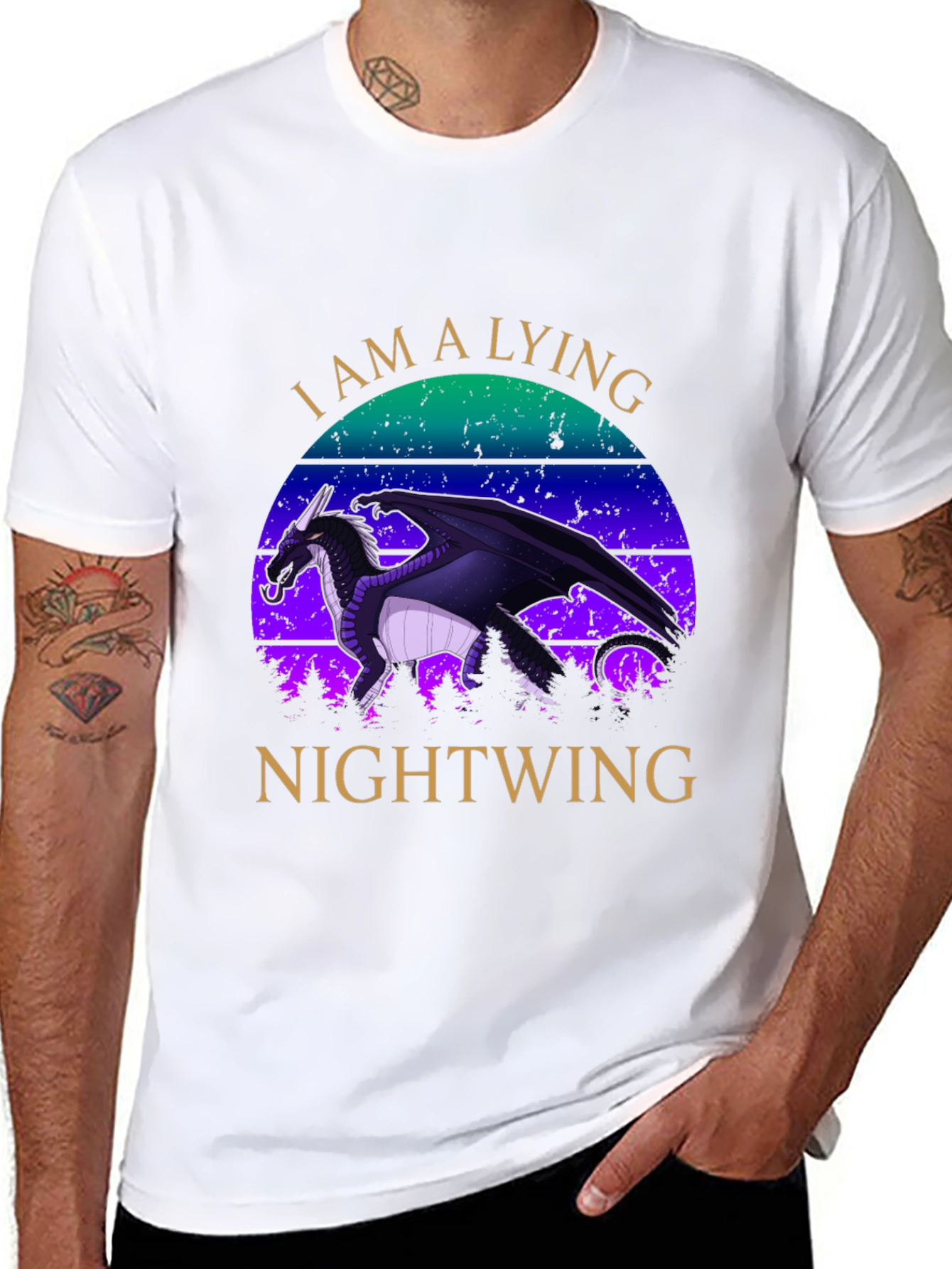 I Am A Lying Nightwing Graphic Tee