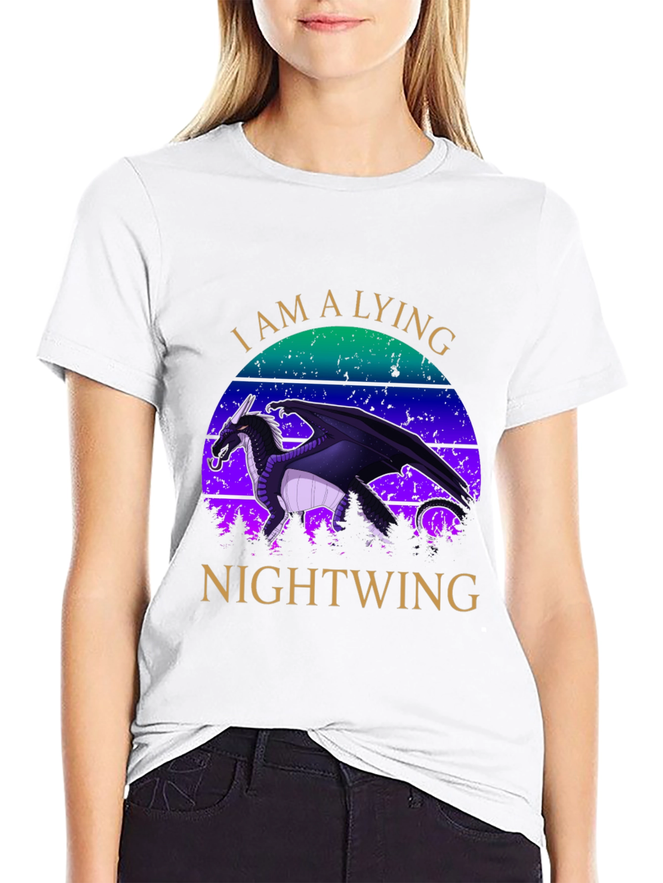 I Am A Lying Nightwing Graphic Tee