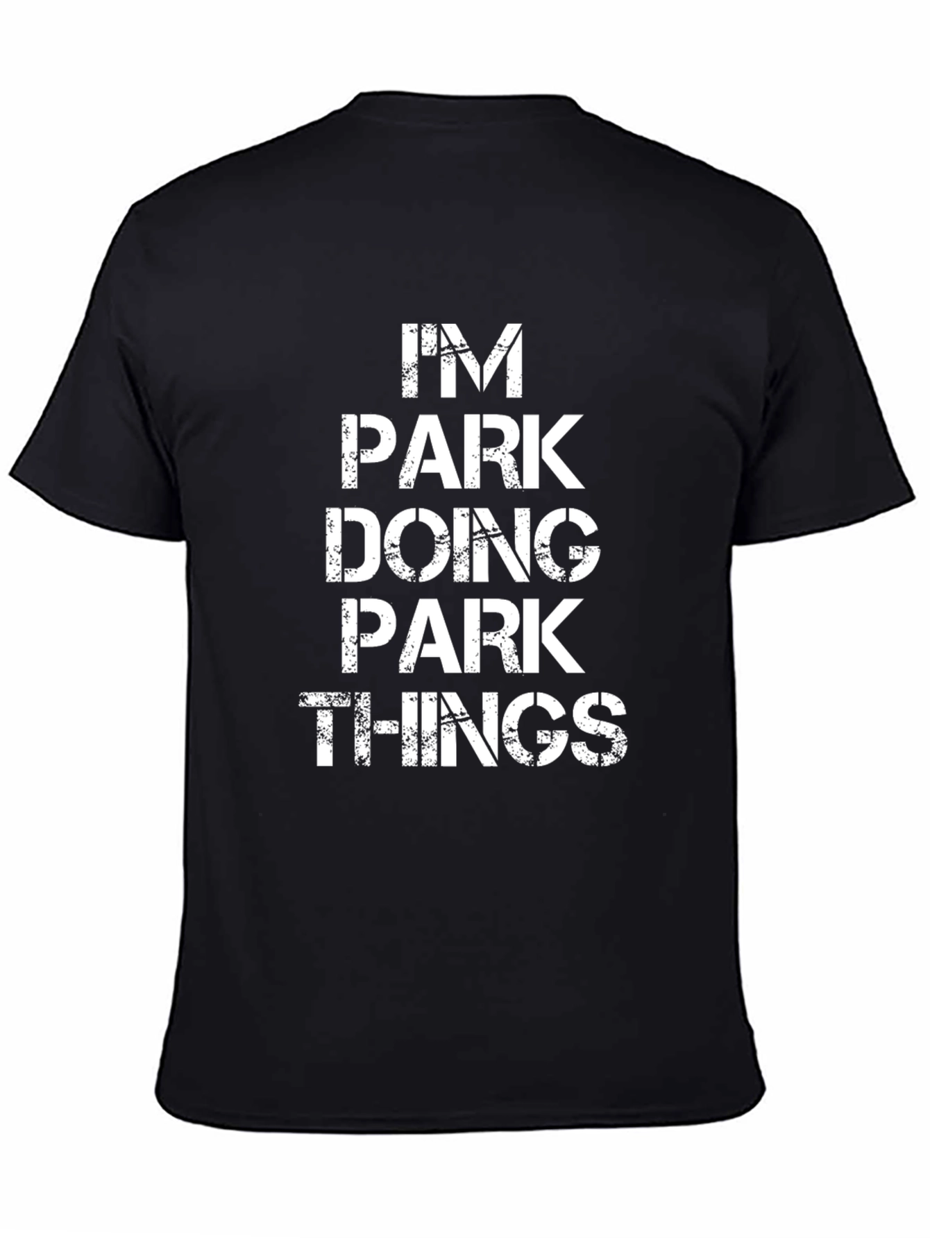 Im PARK Doing PARK Things Black T-Shirt