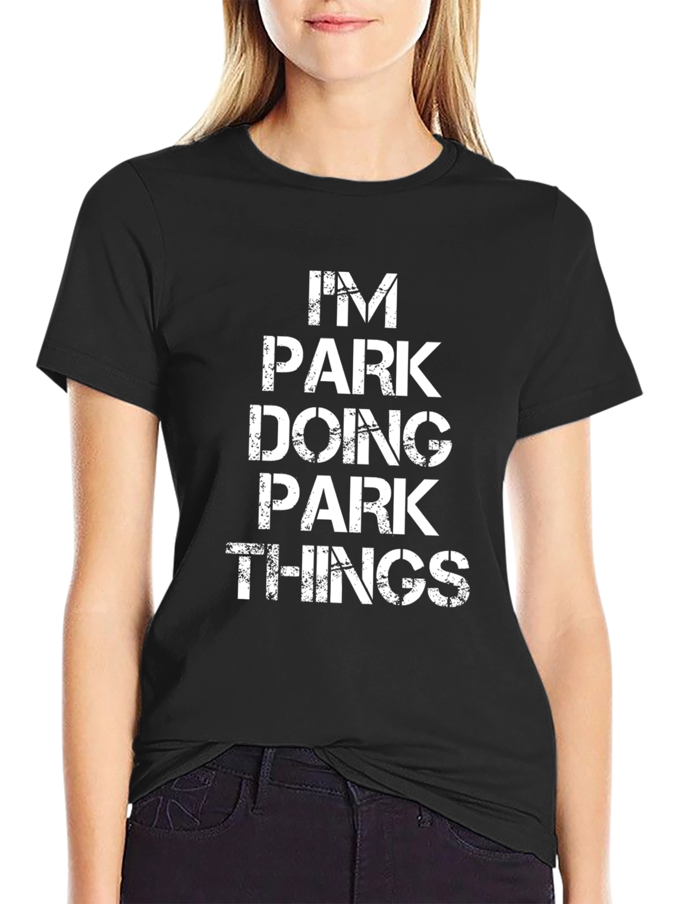 Im PARK Doing PARK Things Black T-Shirt