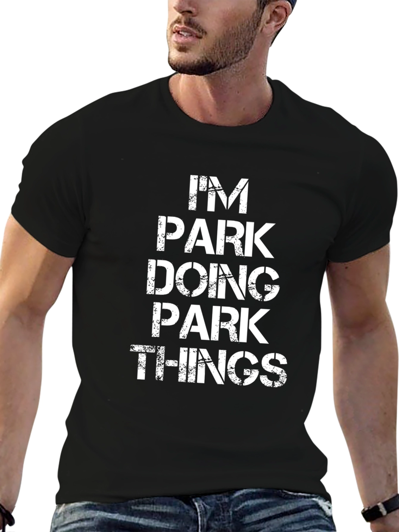 Im PARK Doing PARK Things Black T-Shirt