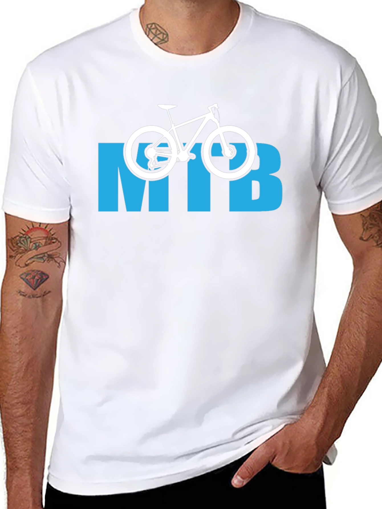 MTB Bike Graphic T-Shirt - Mountain Biking Tee