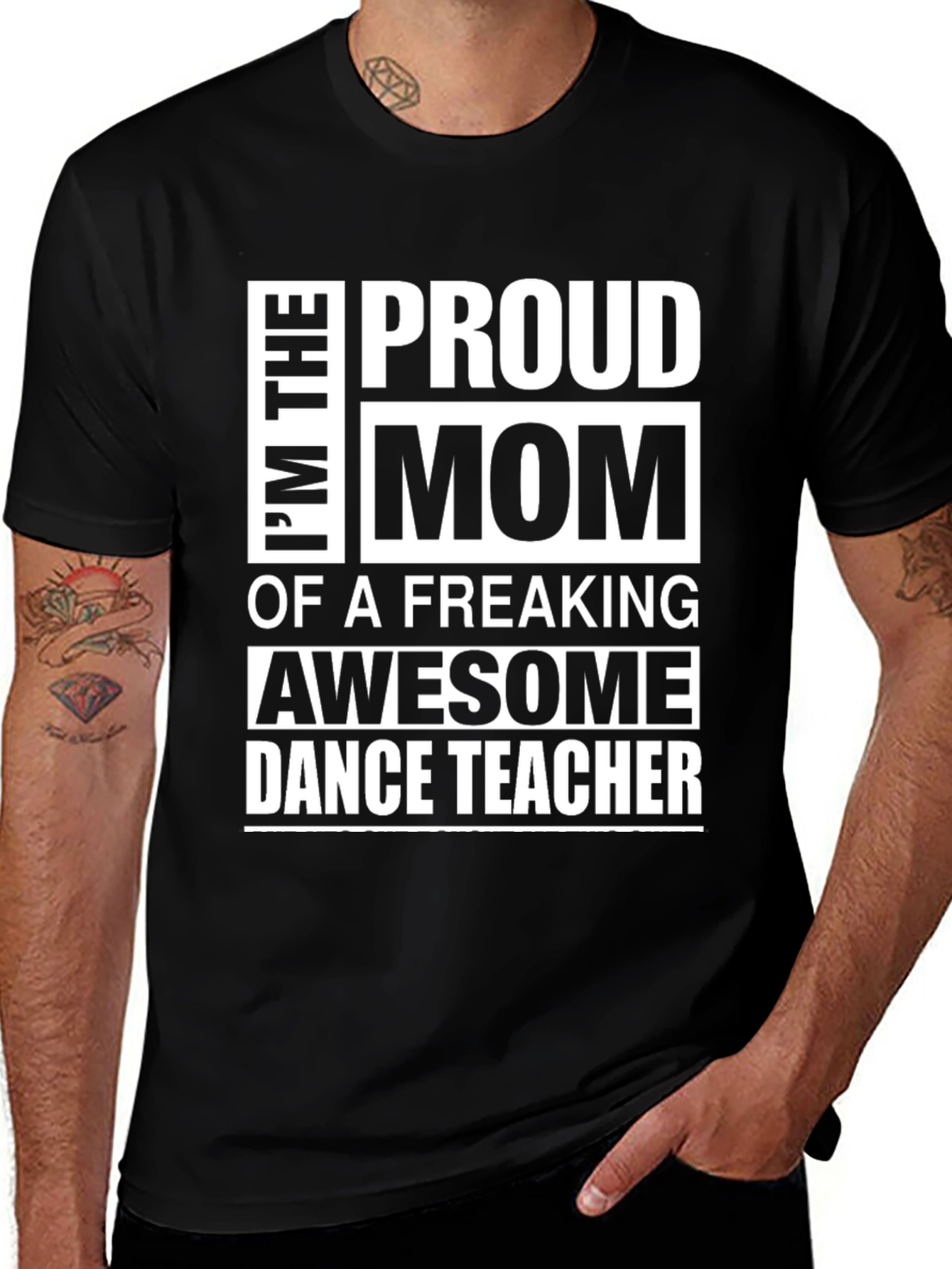 Proud Mom Dance Teacher T-Shirt