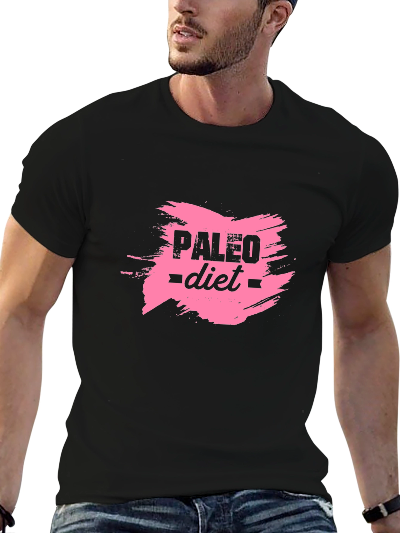 Paleo Diet Black T-Shirt