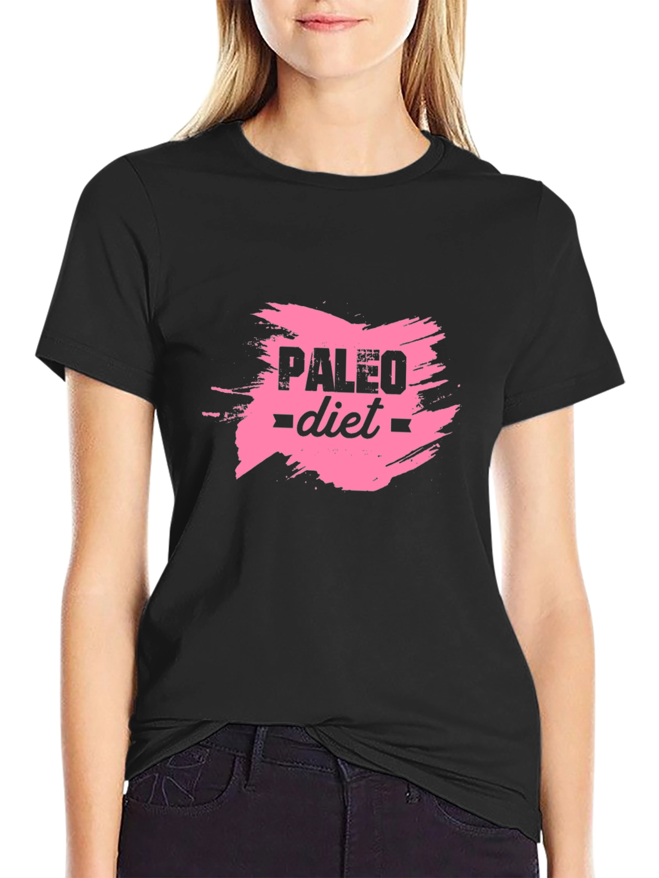 Paleo Diet Black T-Shirt