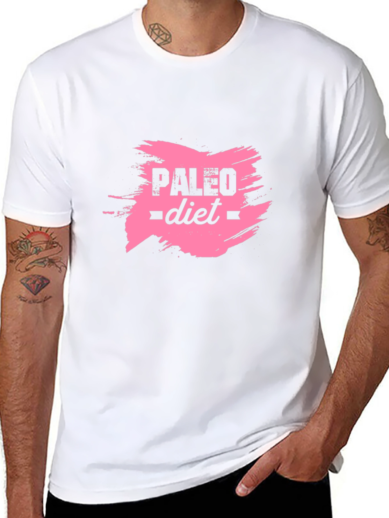 Paleo Diet Black T-Shirt