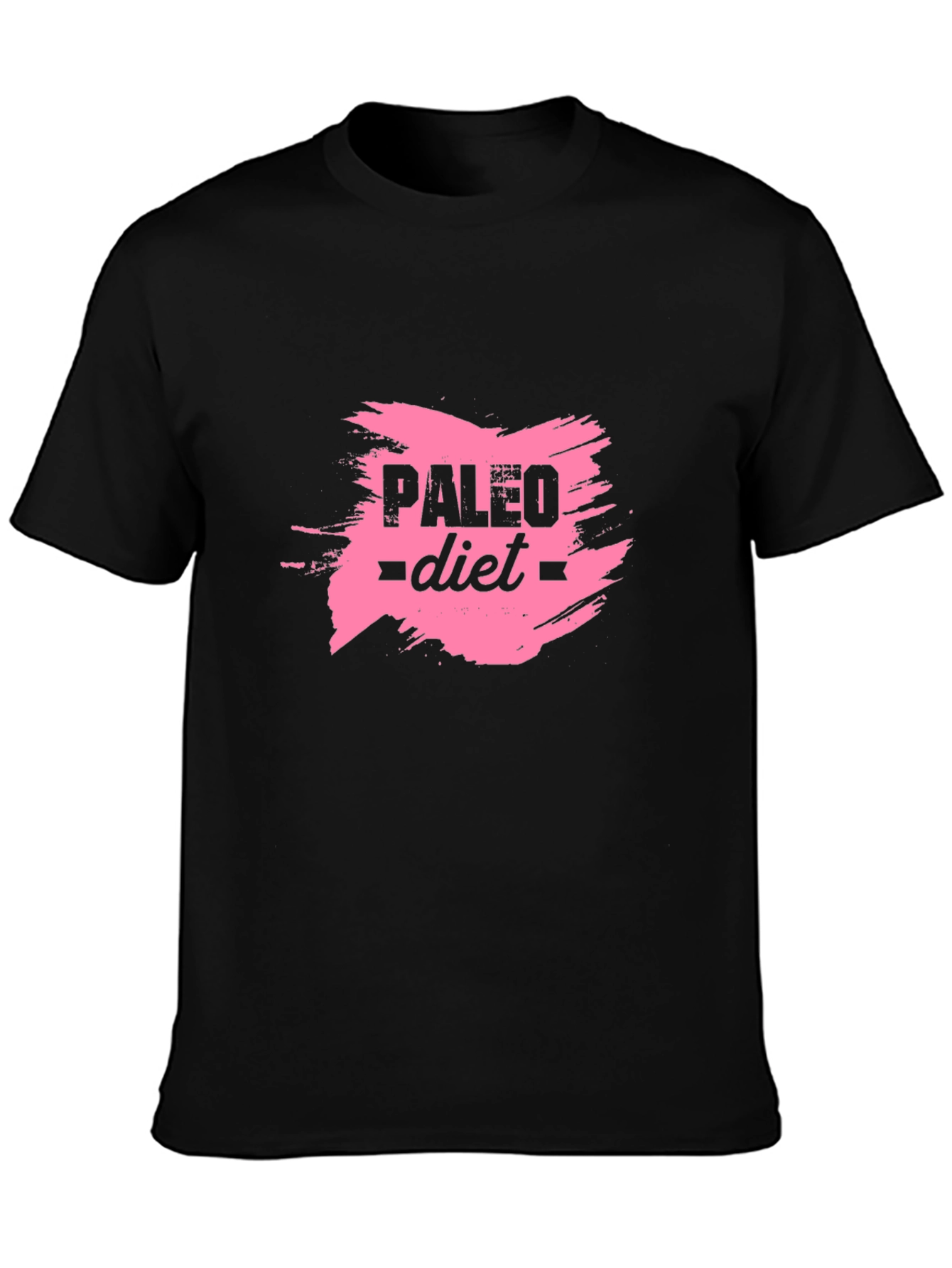 Paleo Diet Black T-Shirt