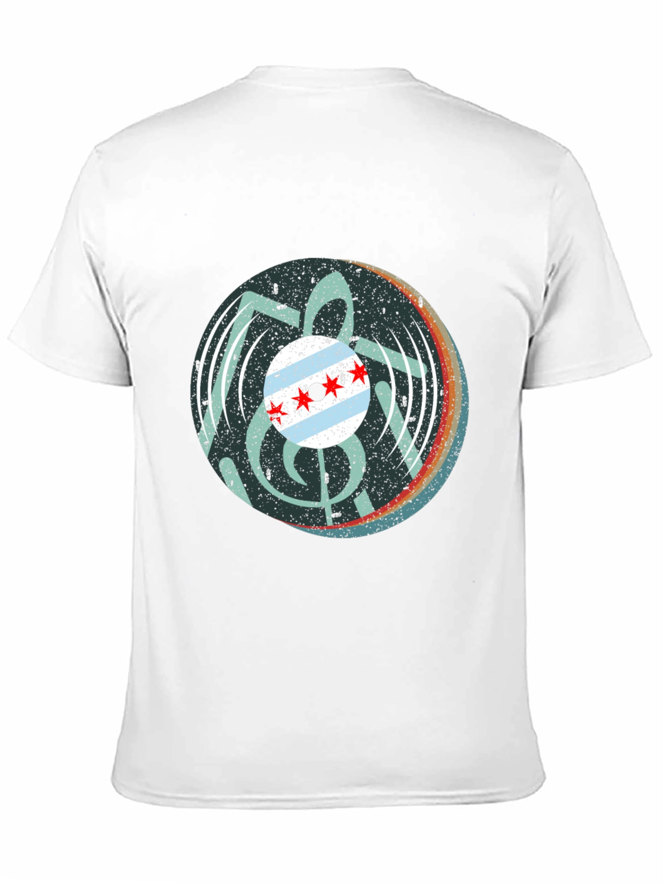 Chicago Music Vinyl Graphic Tee