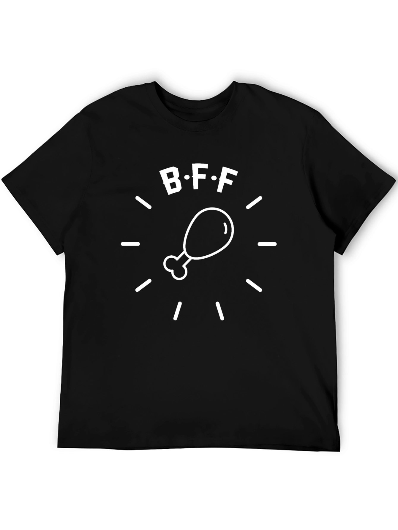 BFF Chicken T-Shirt Best Friends Foodie Tee