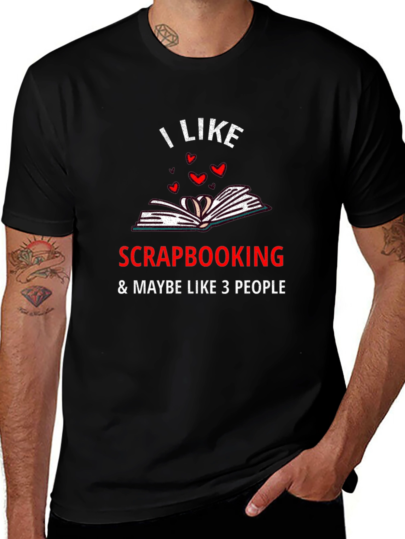 I Like Scrapbooking Funny Hobby T-Shirt