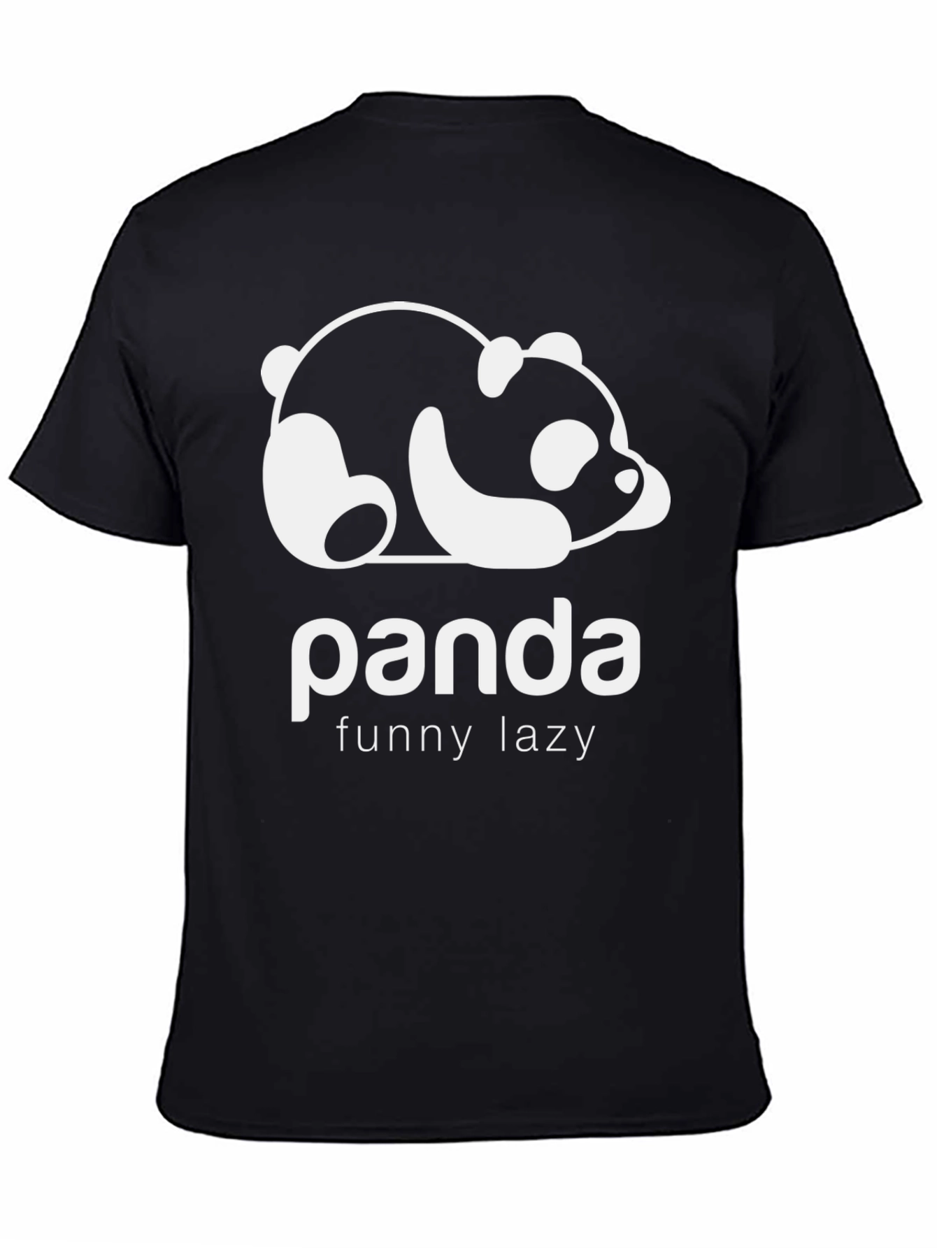Lazy Panda Graphic T-Shirt