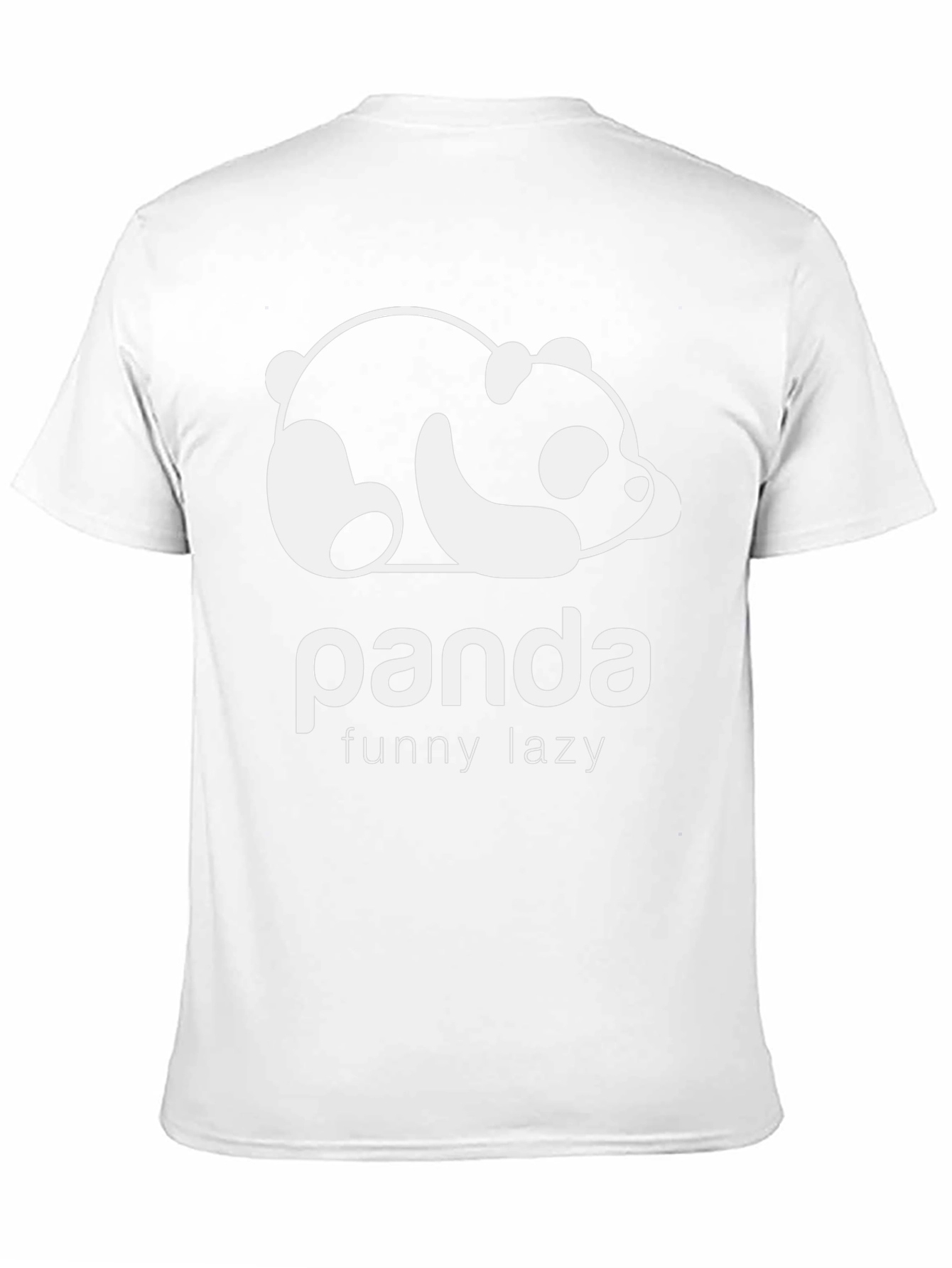Lazy Panda Graphic T-Shirt