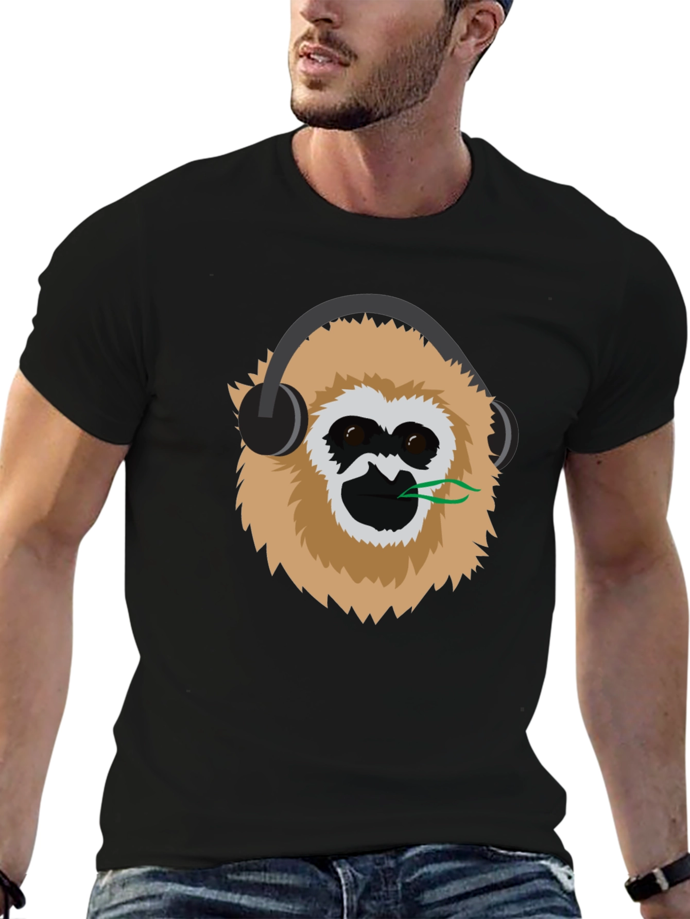 DJ Monkey Graphic T-Shirt