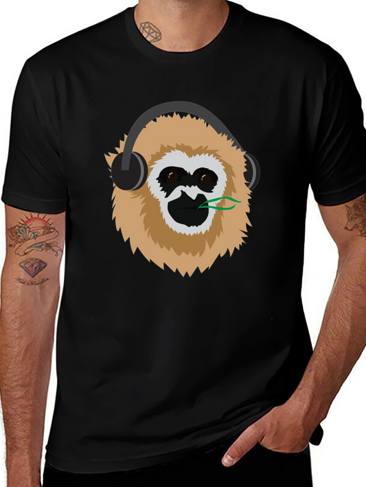 DJ Monkey Graphic T-Shirt