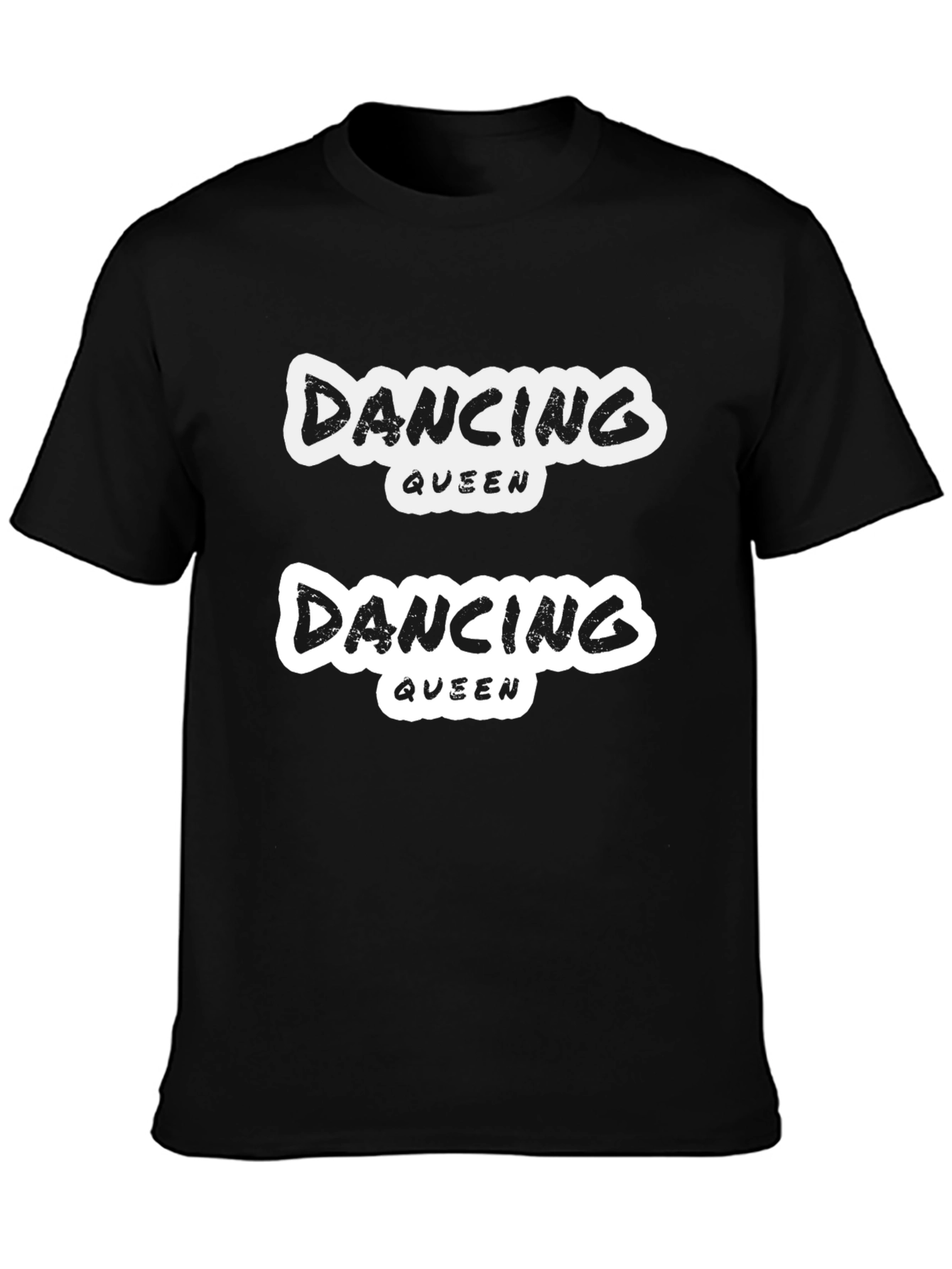 Dancing Queen Graphic Tee - Black