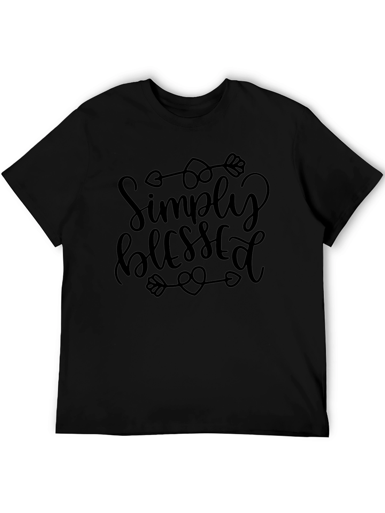 Simply Blessed Graphic Tee - Casual Style