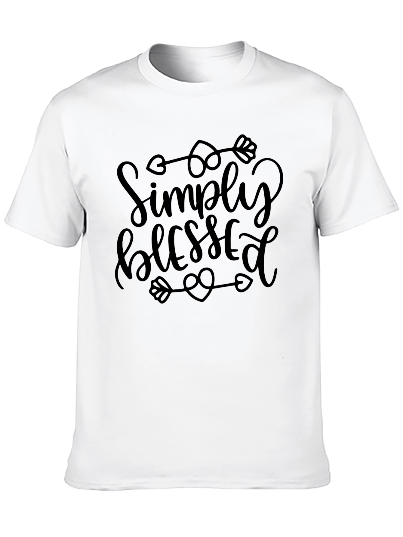 Simply Blessed Graphic Tee - Casual Style