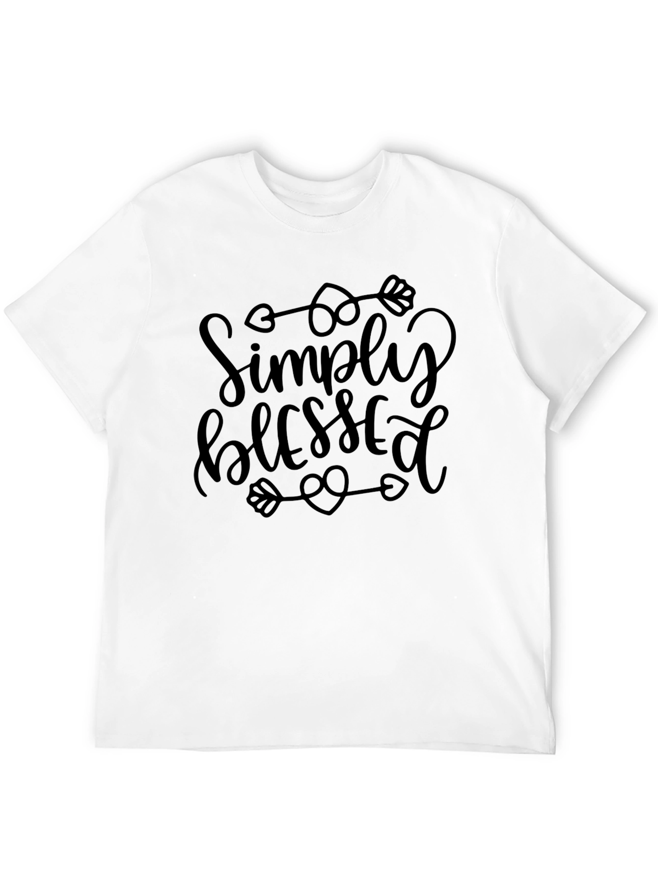 Simply Blessed Graphic Tee - Casual Style