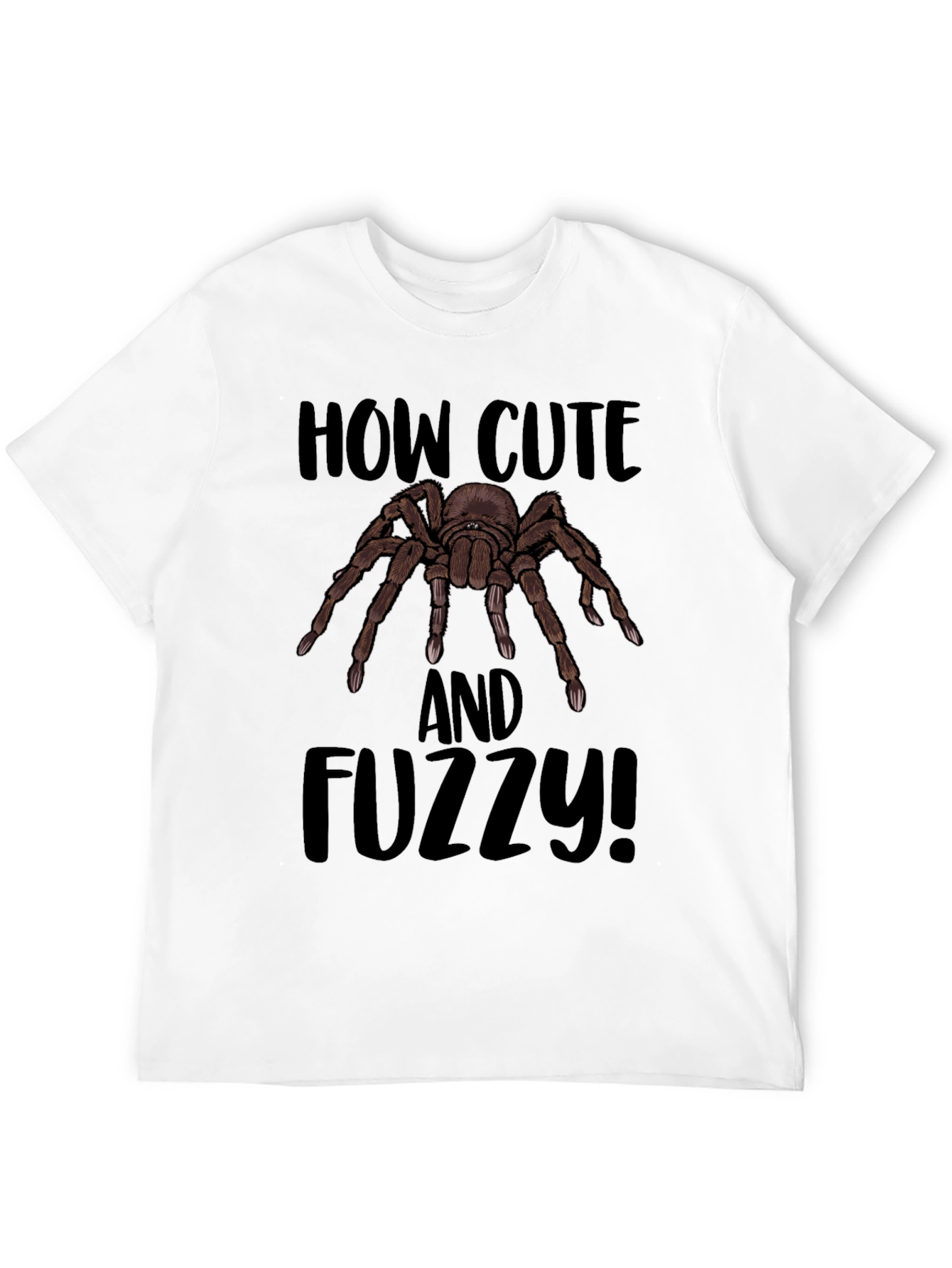 How Cute and Fuzzy Spider Graphic Tee