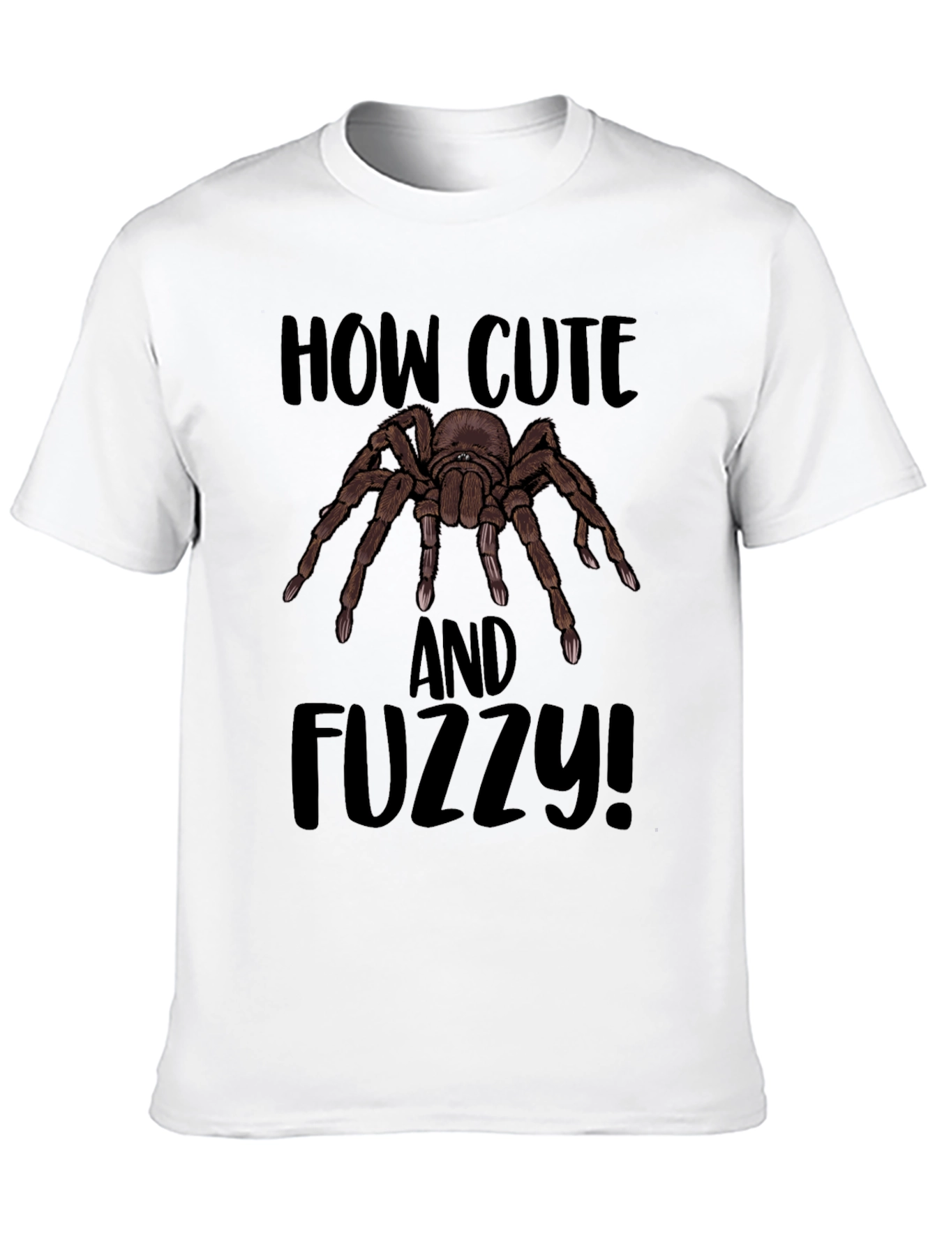 How Cute and Fuzzy Spider Graphic Tee
