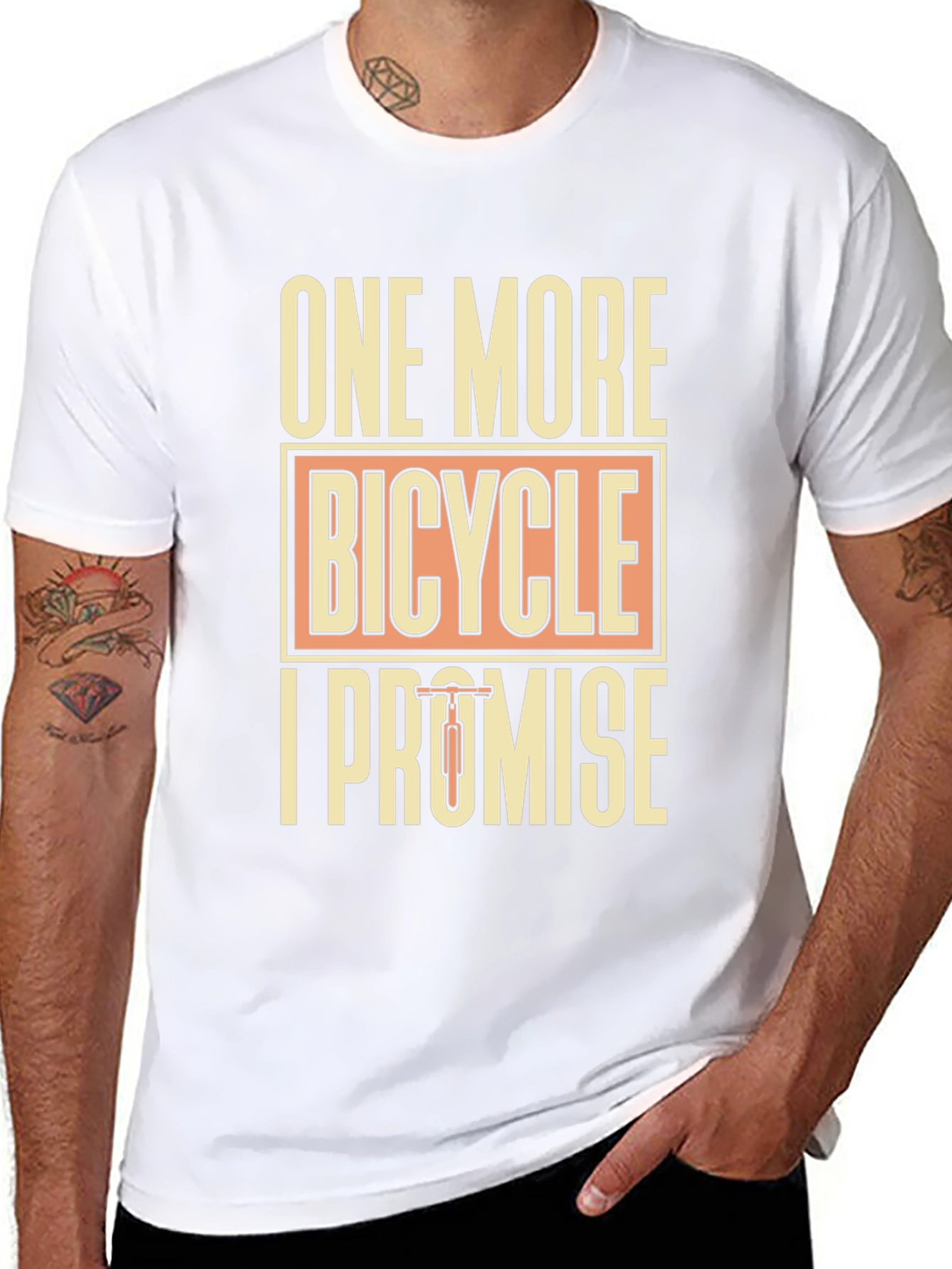 One More Bicycle T-Shirt Funny Cycling Gift