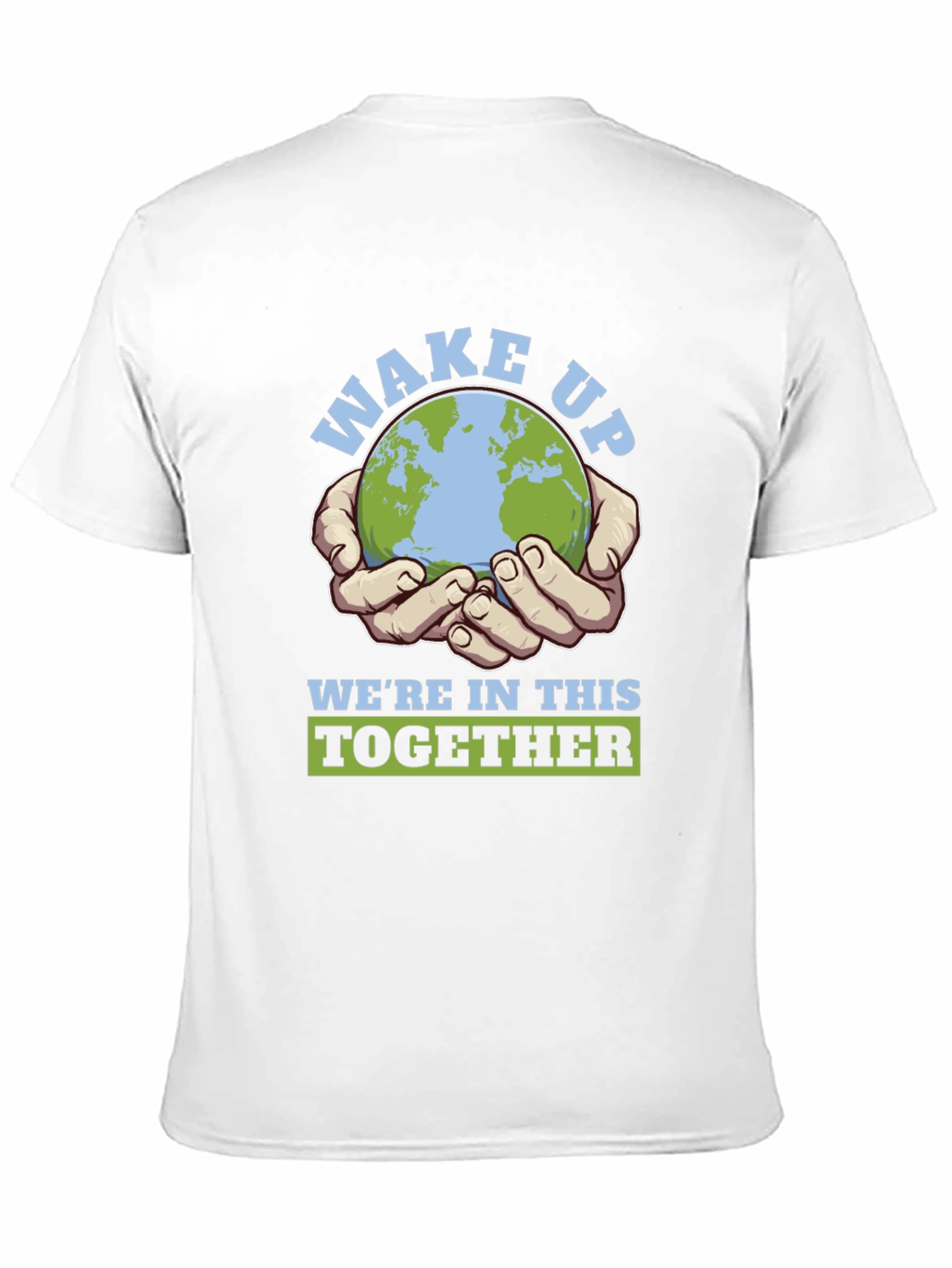Wake Up Together Earth Graphic T-Shirt