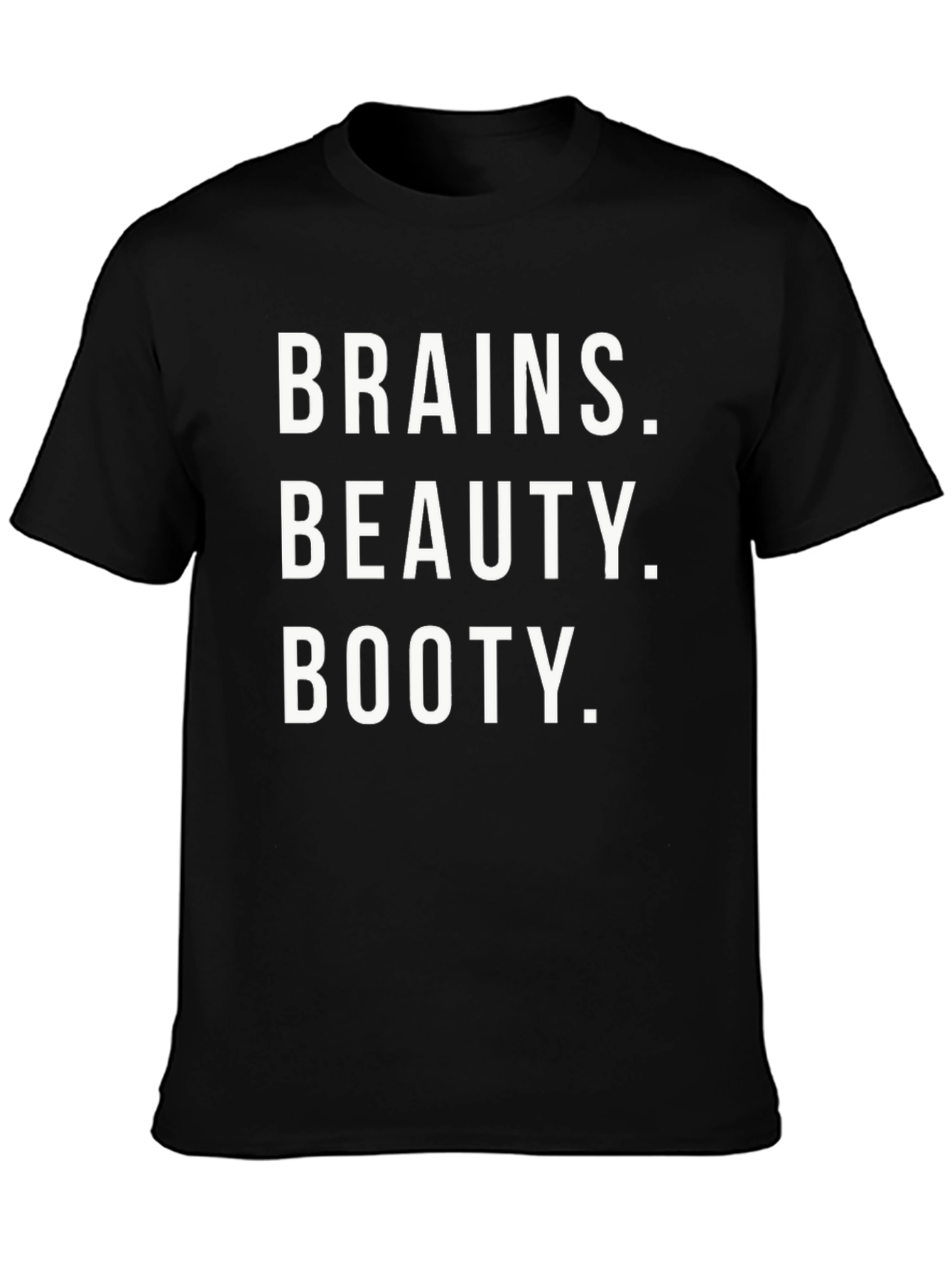 Brains Beauty Booty Graphic Tee