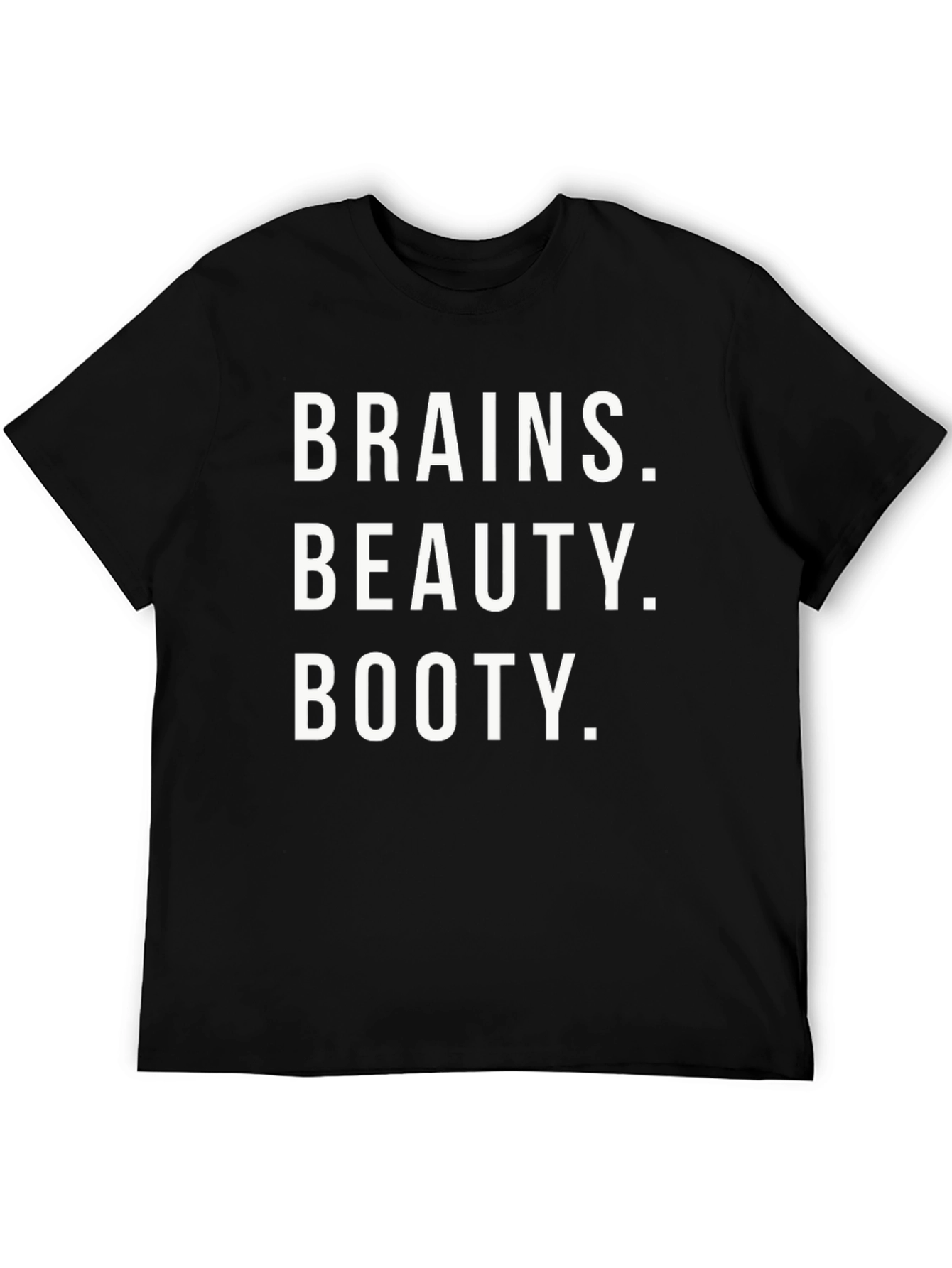 Brains Beauty Booty Graphic Tee