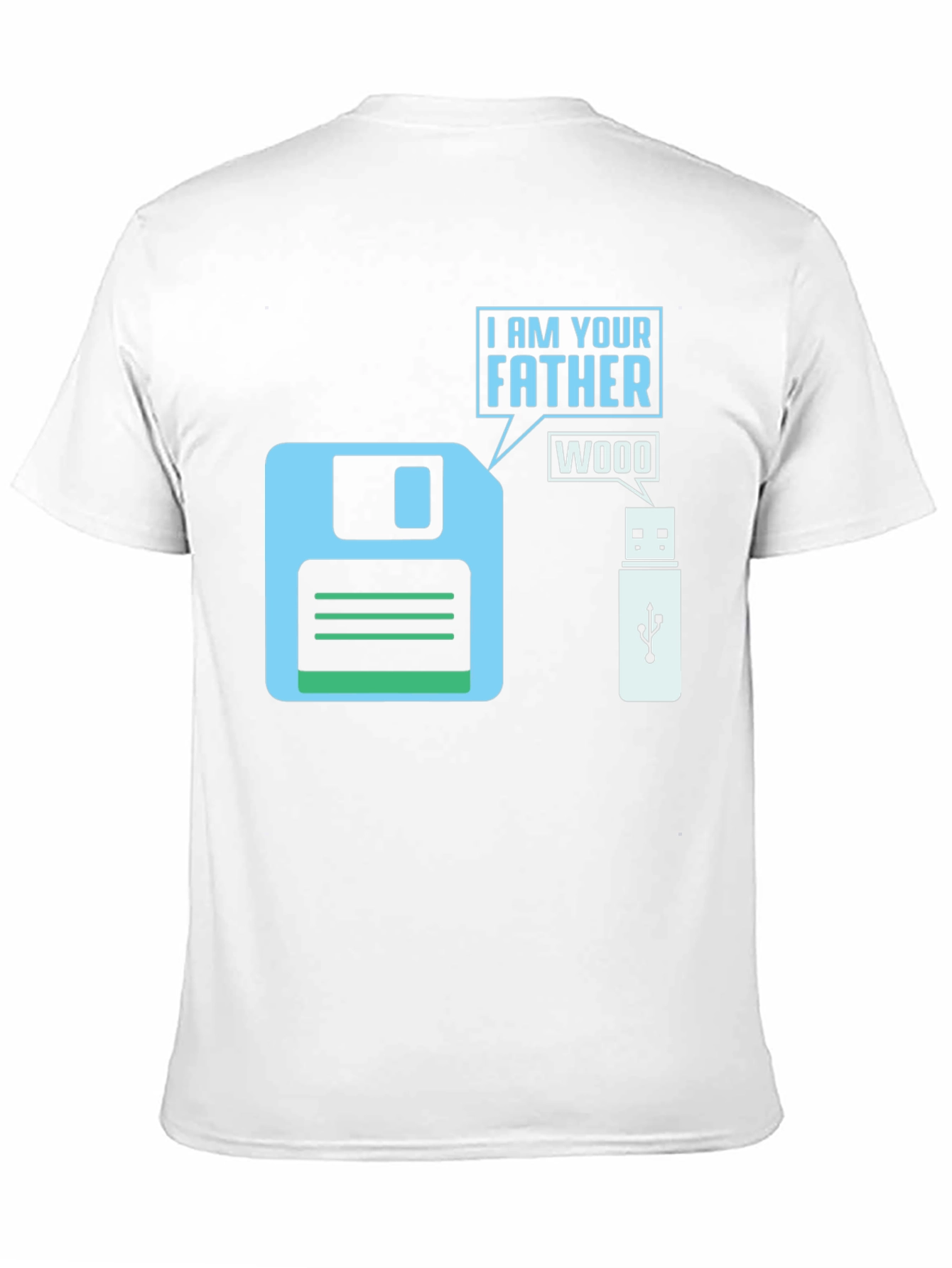 I Am Your Father Floppy Disk T-Shirt
