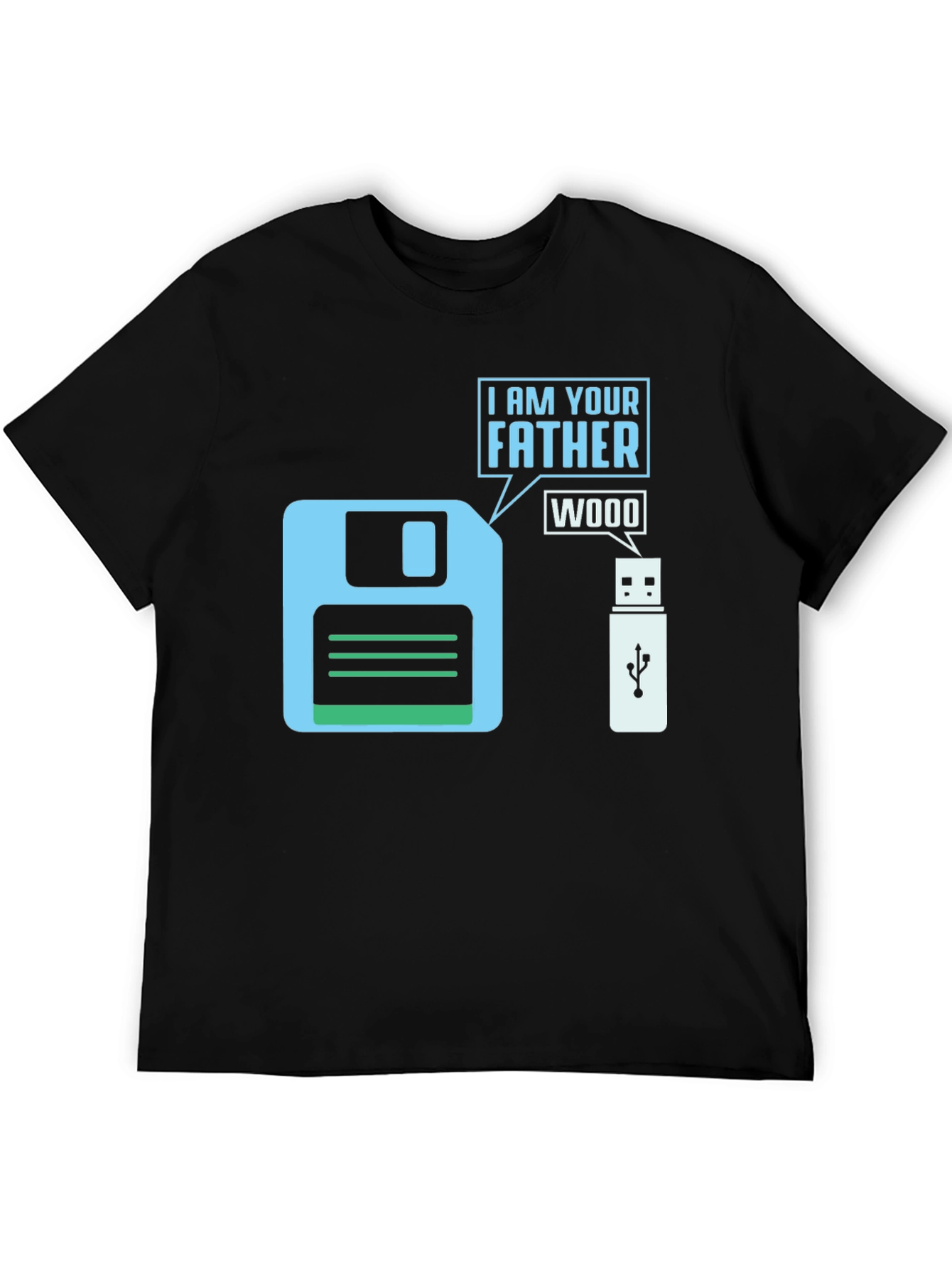 I Am Your Father Floppy Disk T-Shirt