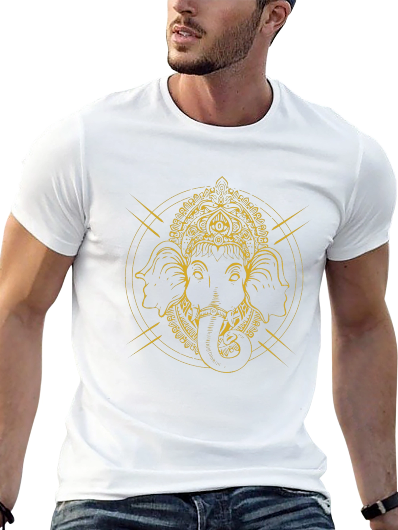 Ganesh Graphic Print T-Shirt