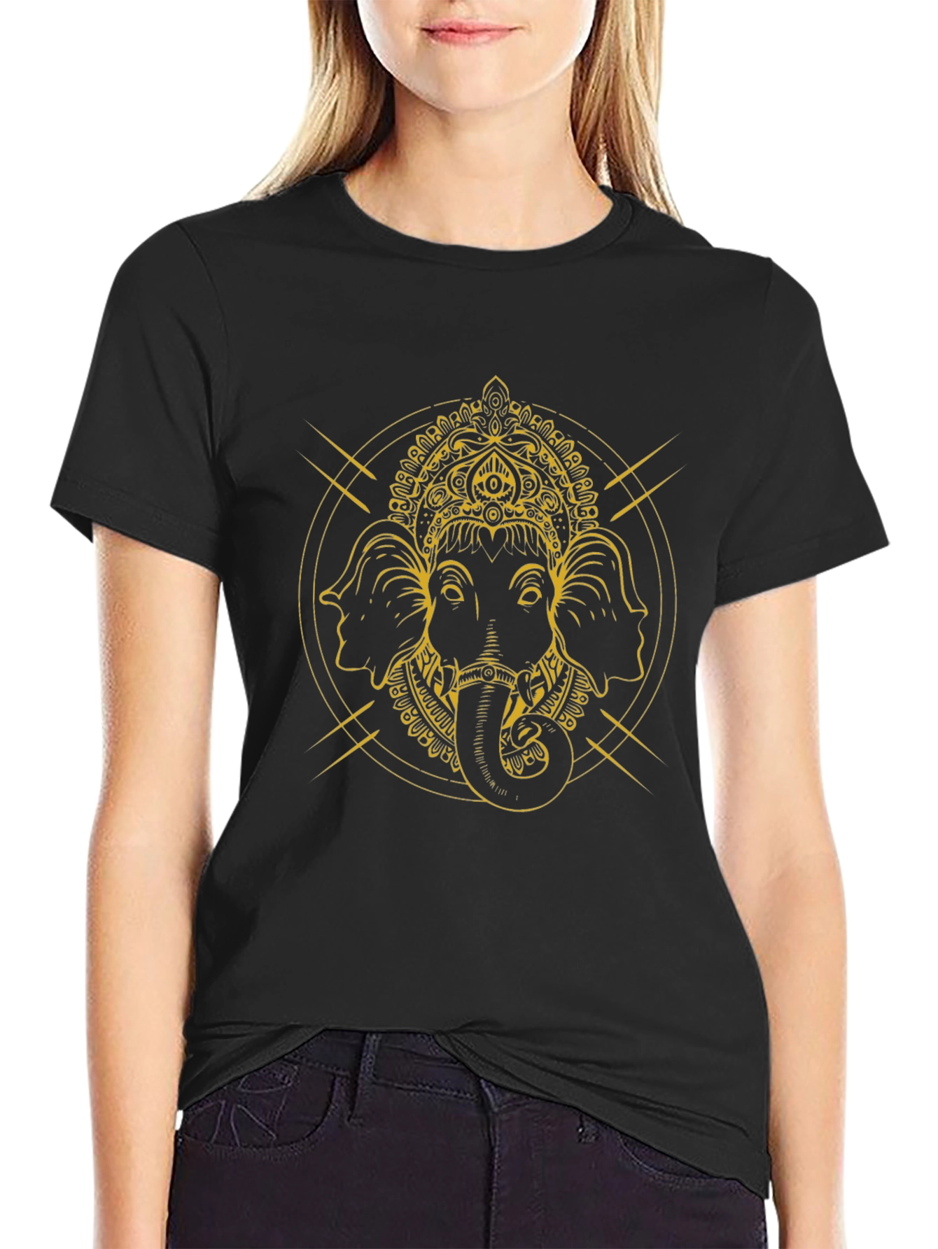 Ganesh Graphic Print T-Shirt