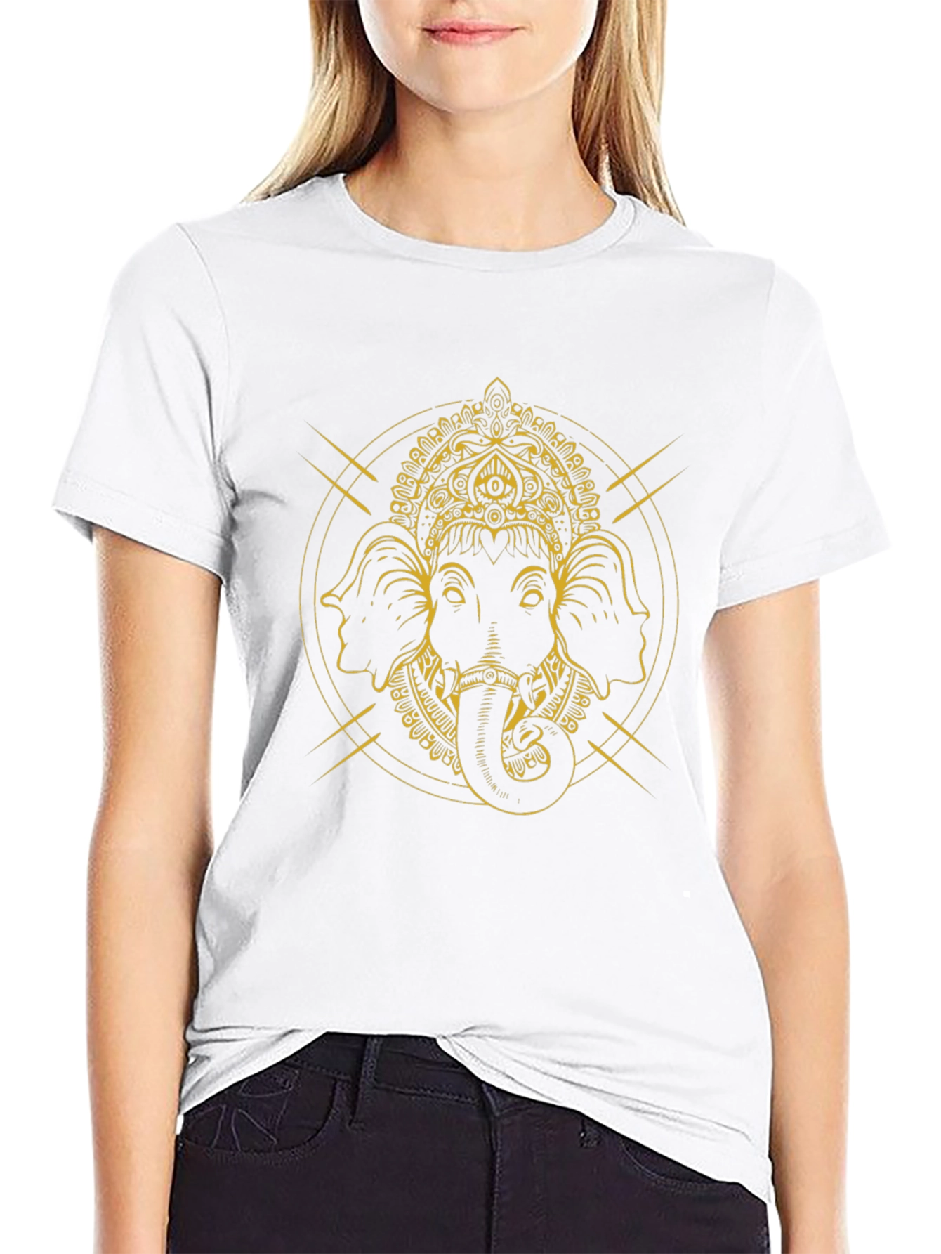 Ganesh Graphic Print T-Shirt