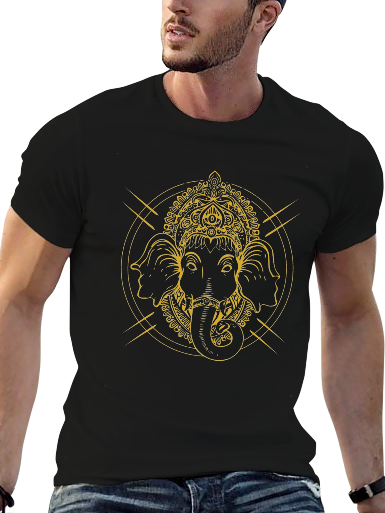 Ganesh Graphic Print T-Shirt
