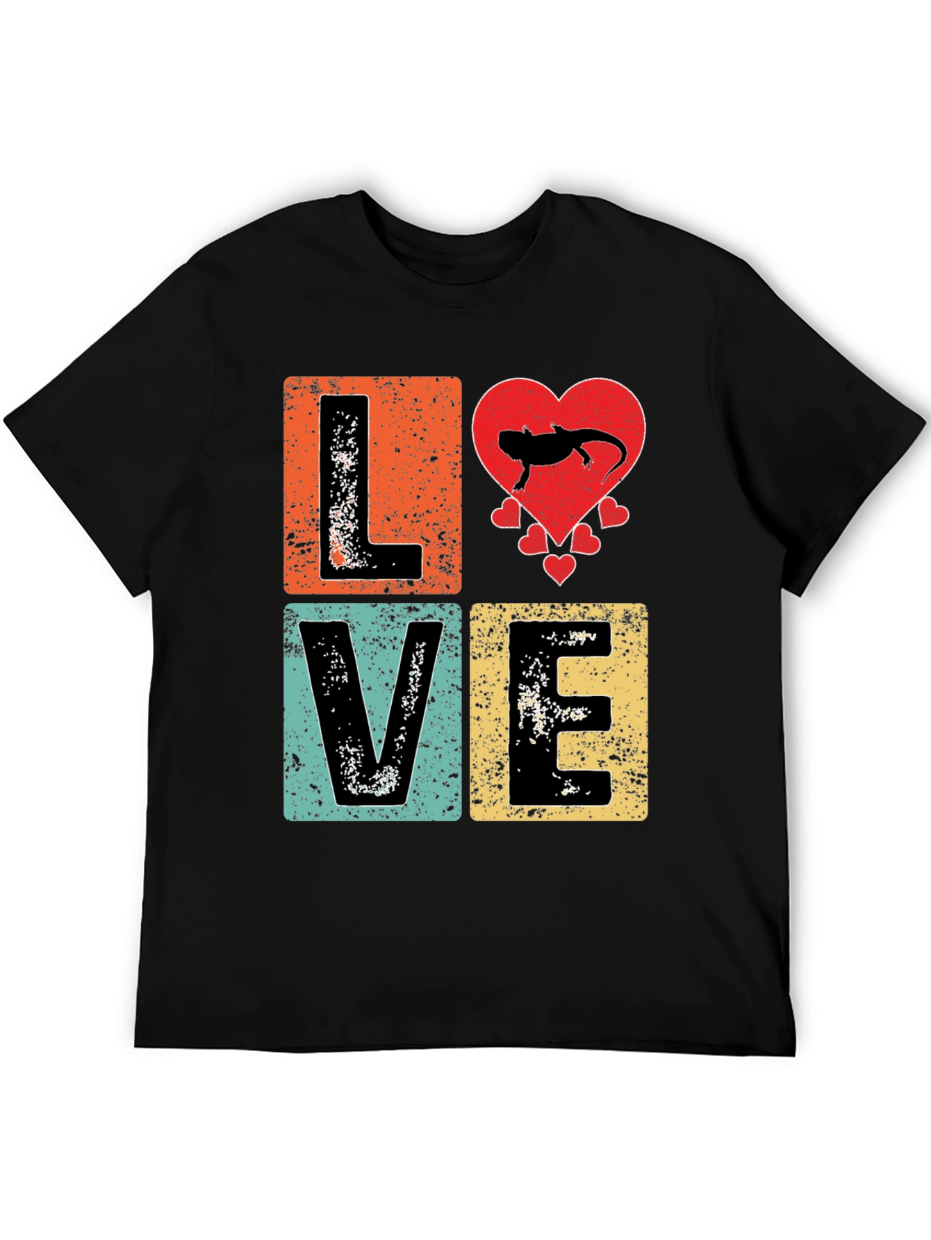 LOVE Axolotl Retro T-Shirt