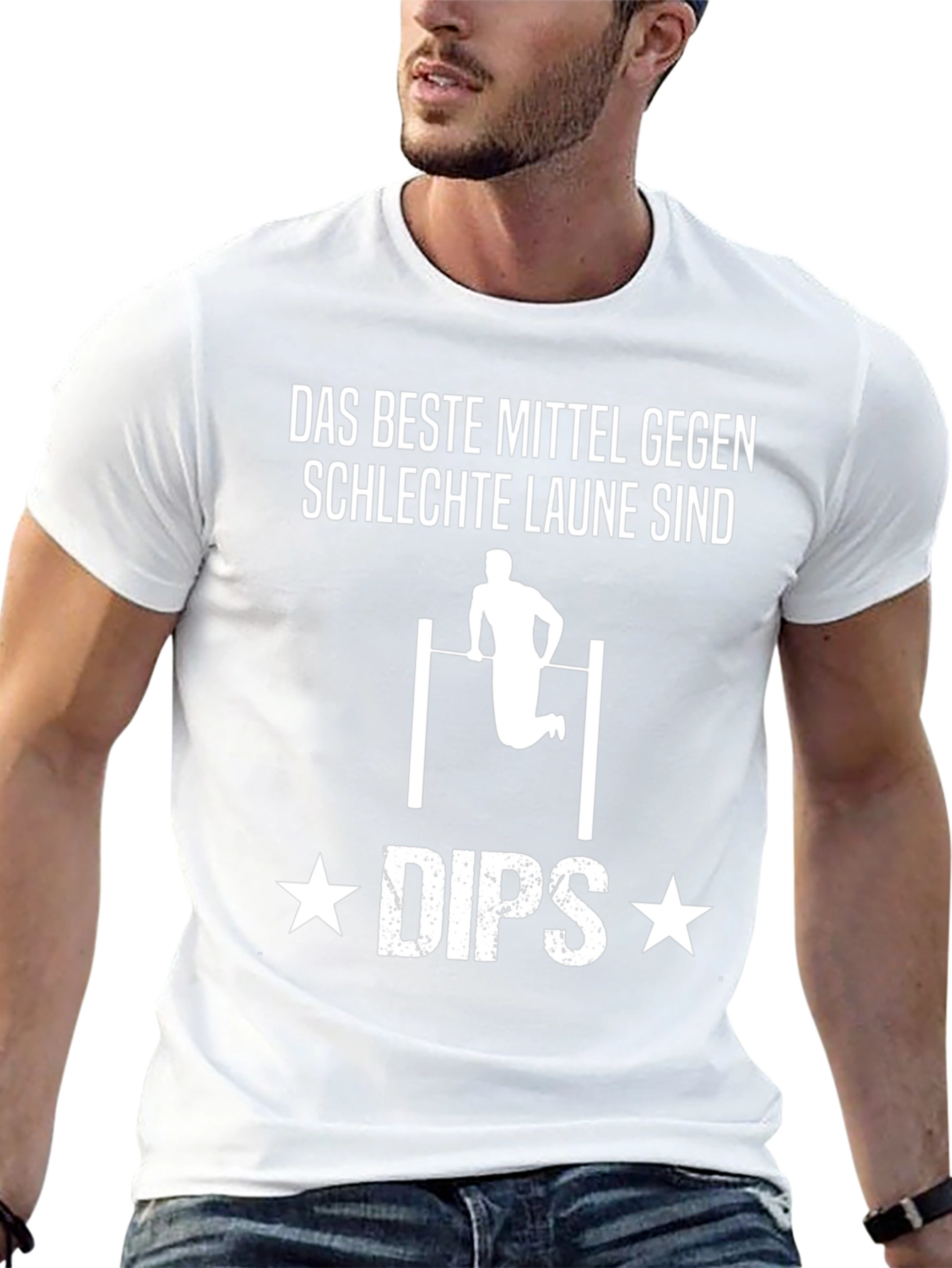Funny Dips Calisthenics Workout T-Shirt