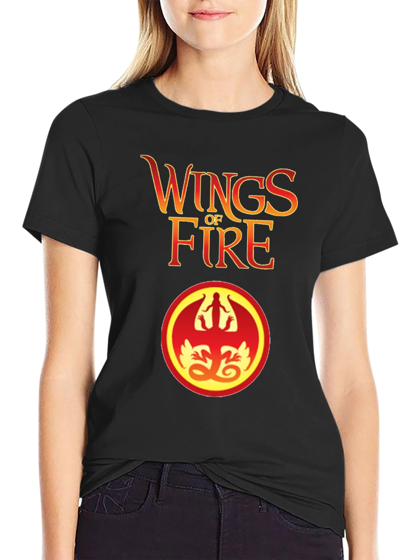 Wings of Fire Graphic Tee - Dragon Emblem
