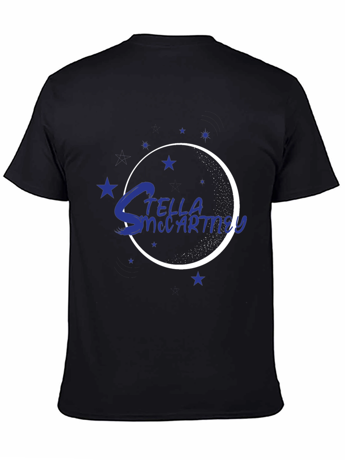 Stella McCartney Graphic Tee - Stylish Black Cotton T-Shirt