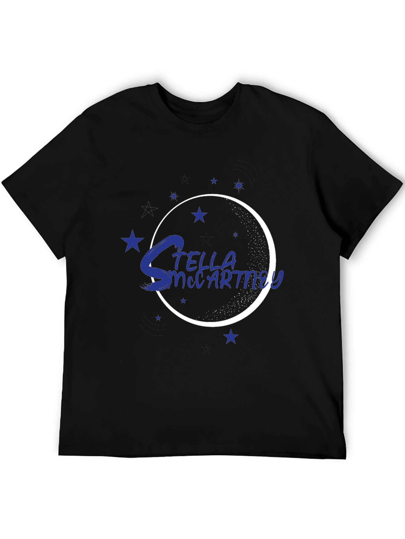 Stella McCartney Graphic Tee - Stylish Black Cotton T-Shirt