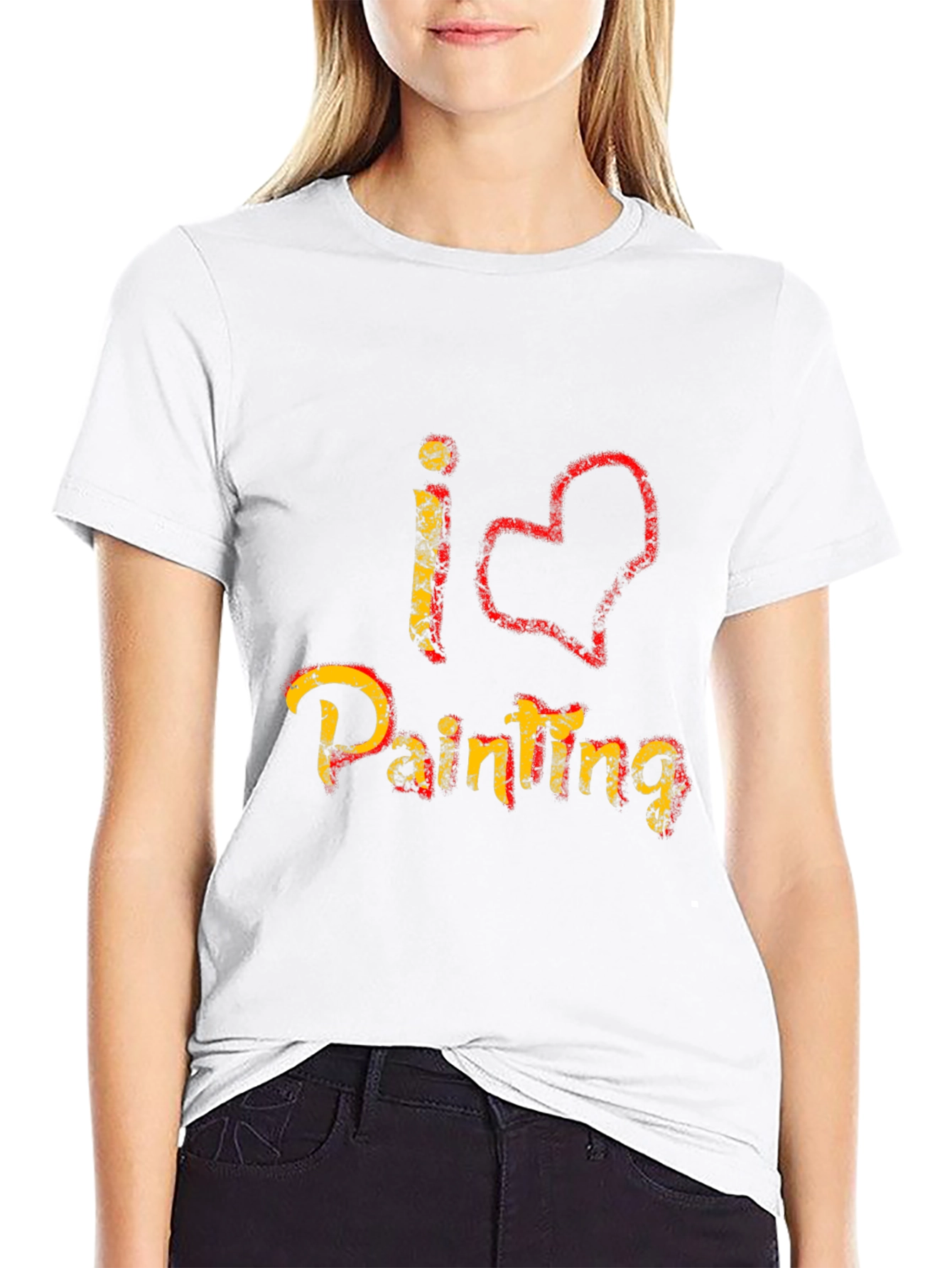 I Love Painting Graphic T-Shirt
