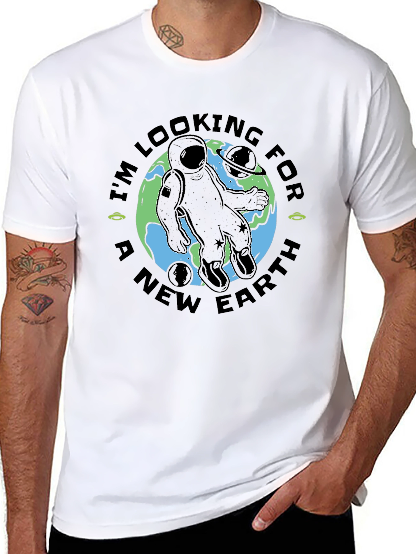New Earth Seeker T-Shirt - Premium Quality Cotton