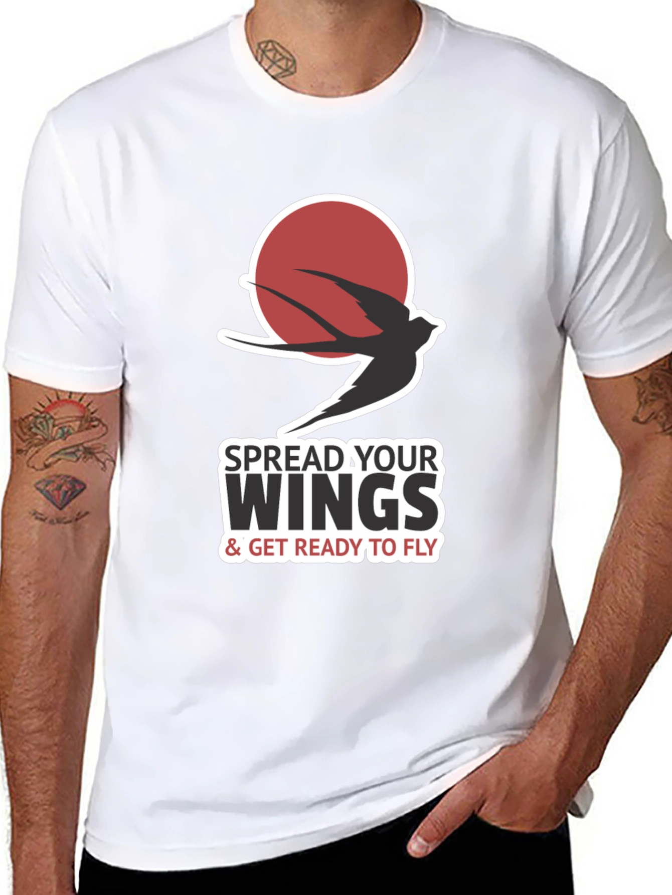 Spread Your Wings Graphic T-Shirt