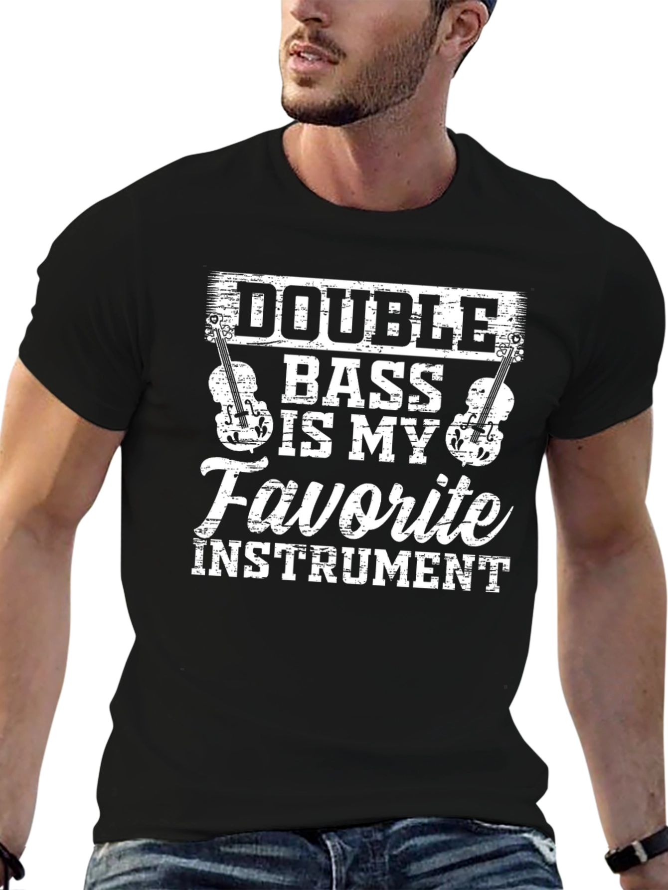Double Bass is My Favorite Instrument T-Shirt