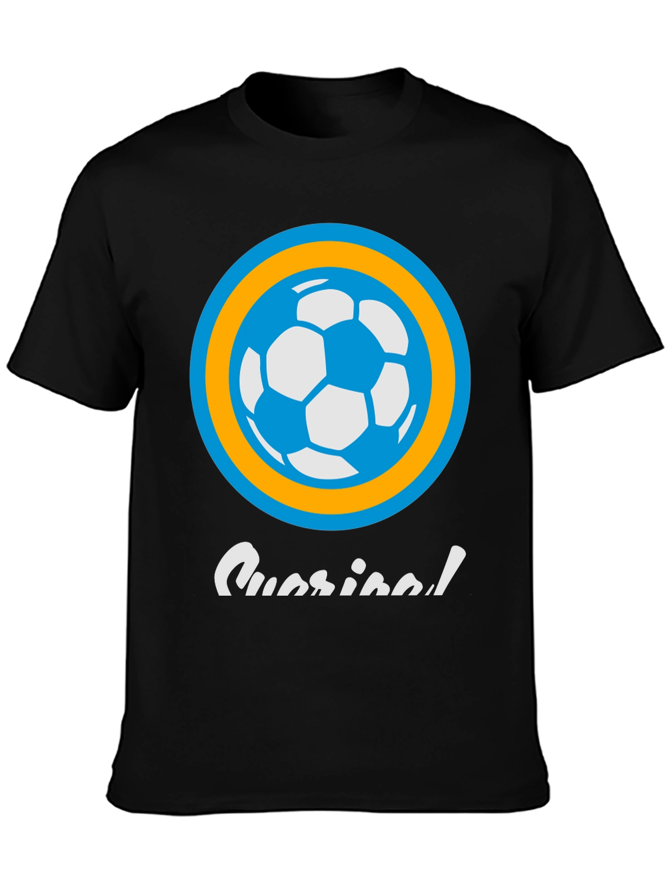 Soccer Ball Graphic Tee - Casual Style