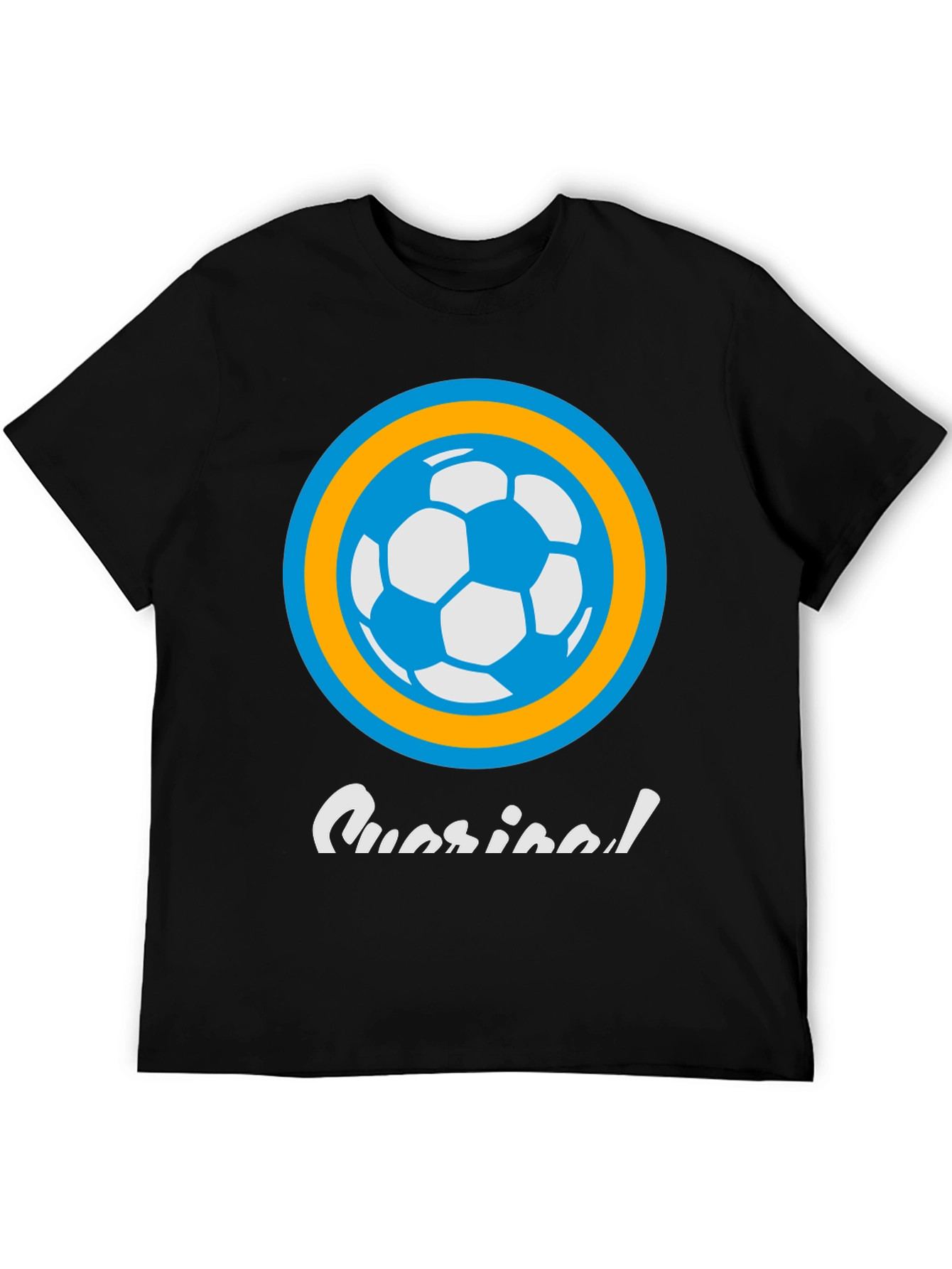 Soccer Ball Graphic Tee - Casual Style